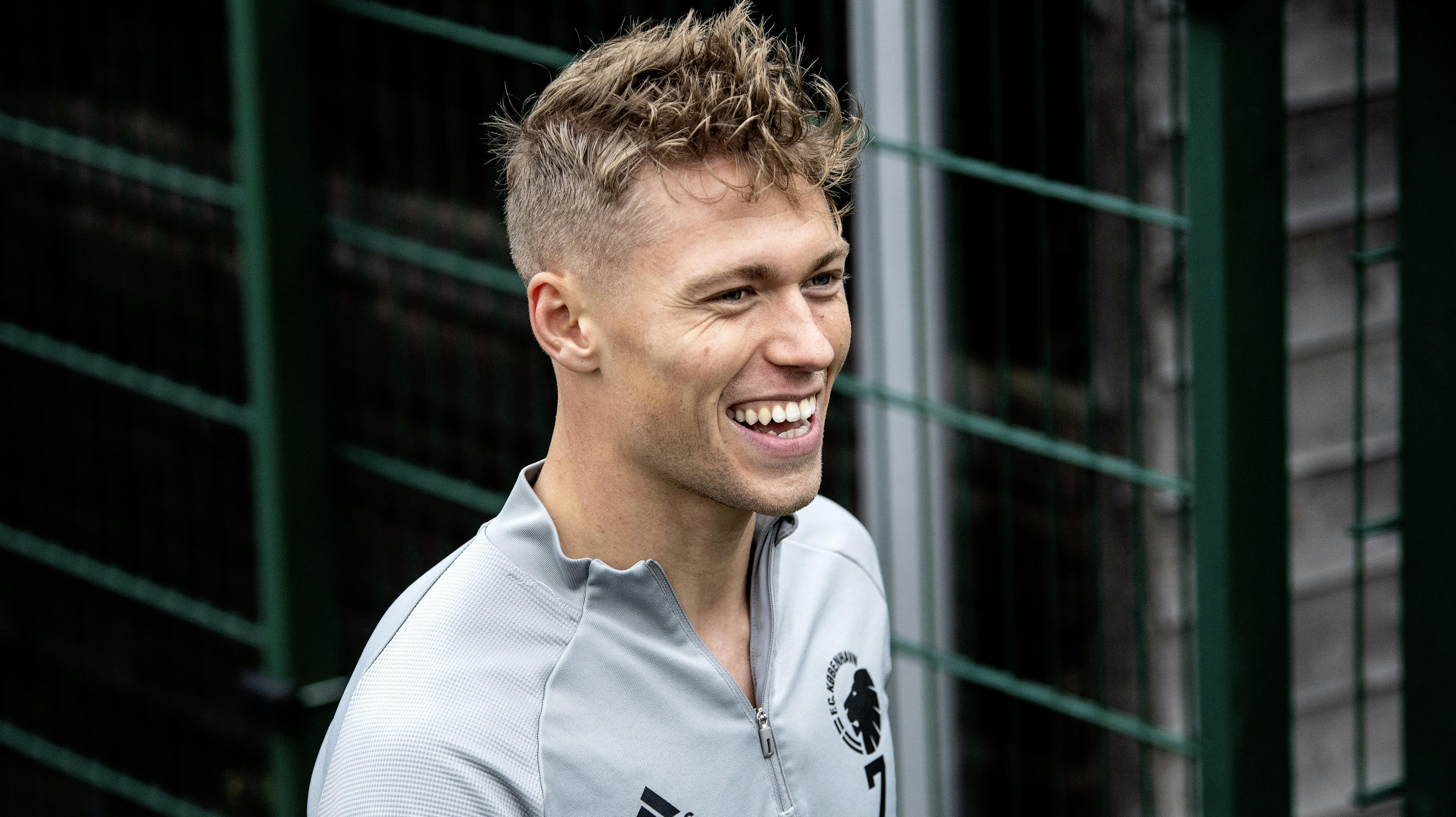 Viktor Fischer spillede i FC København fra 2018 til 2021. 
