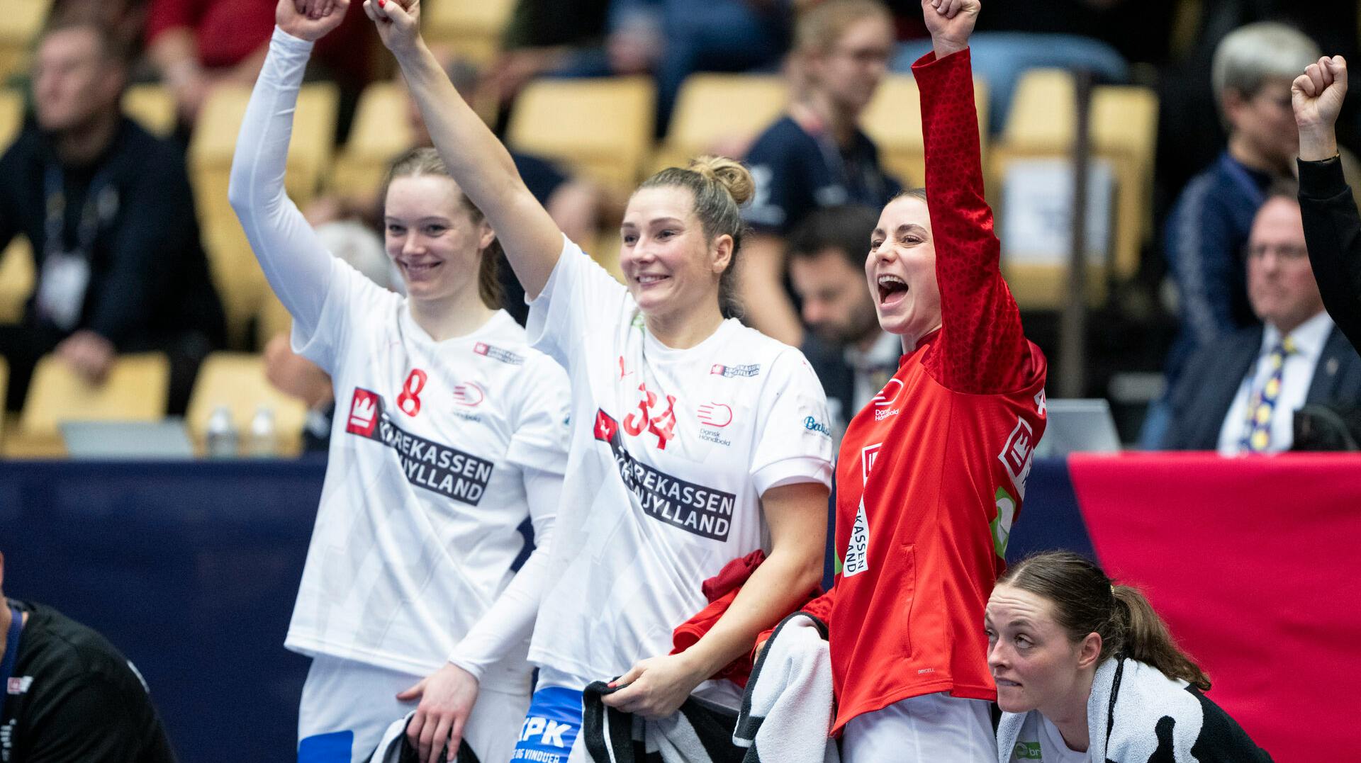 Danmark er nu i kvartfinalen og dermed tre kampe fra et potentielt guld. 