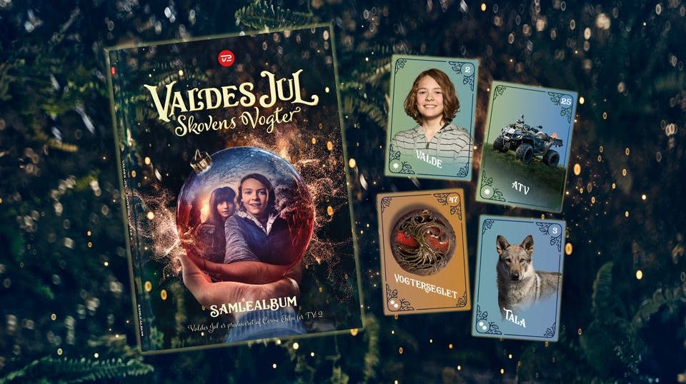 Samlekort med karaktererne fra "Valdes Jul" er populære blandt det samleglade. Det har fået priserne på visse kort til at gå for høje priser på nettet.