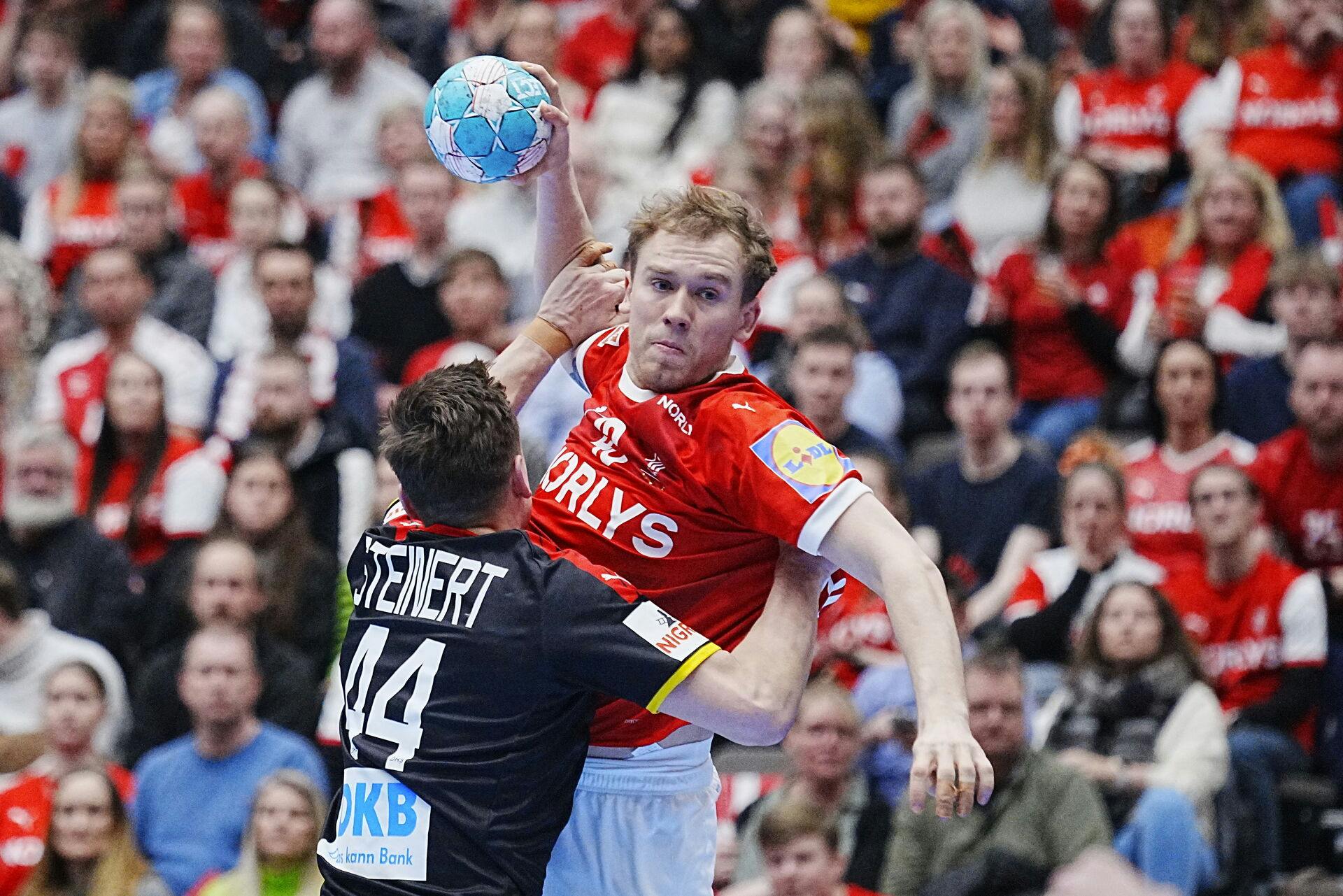 Simon Pytlick var tilbage i kamptruppen for Flensburg-Handewitt onsdag.&nbsp;