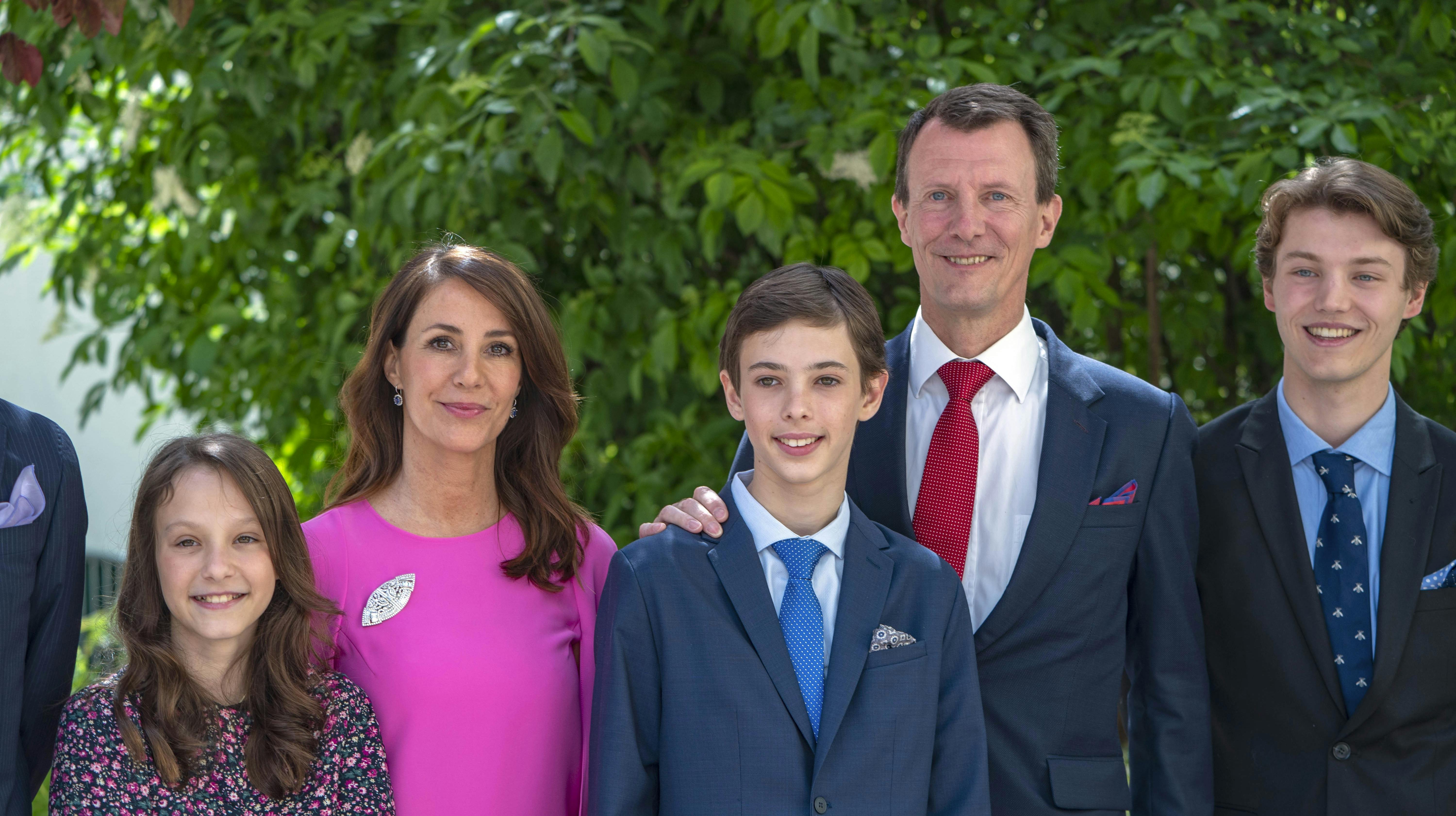 Athena, Marie, Henrik og Joachim drager snart afsted.