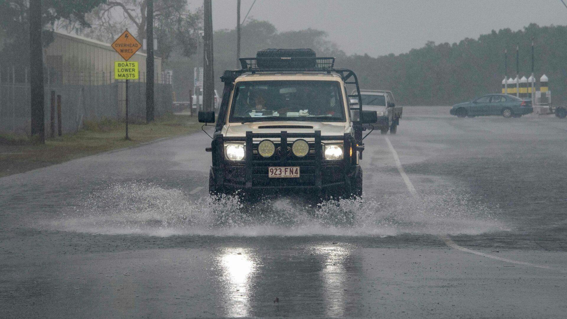 Tropisk storm i australien