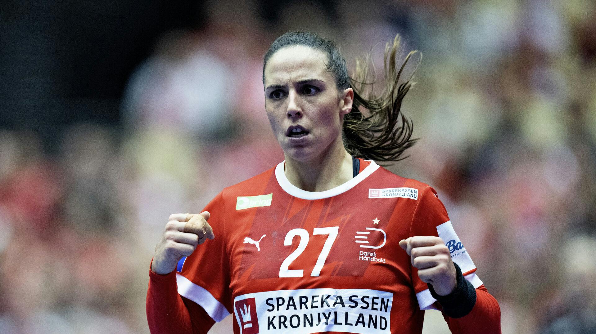 Louise Burgaard har haft en god slutrunde.