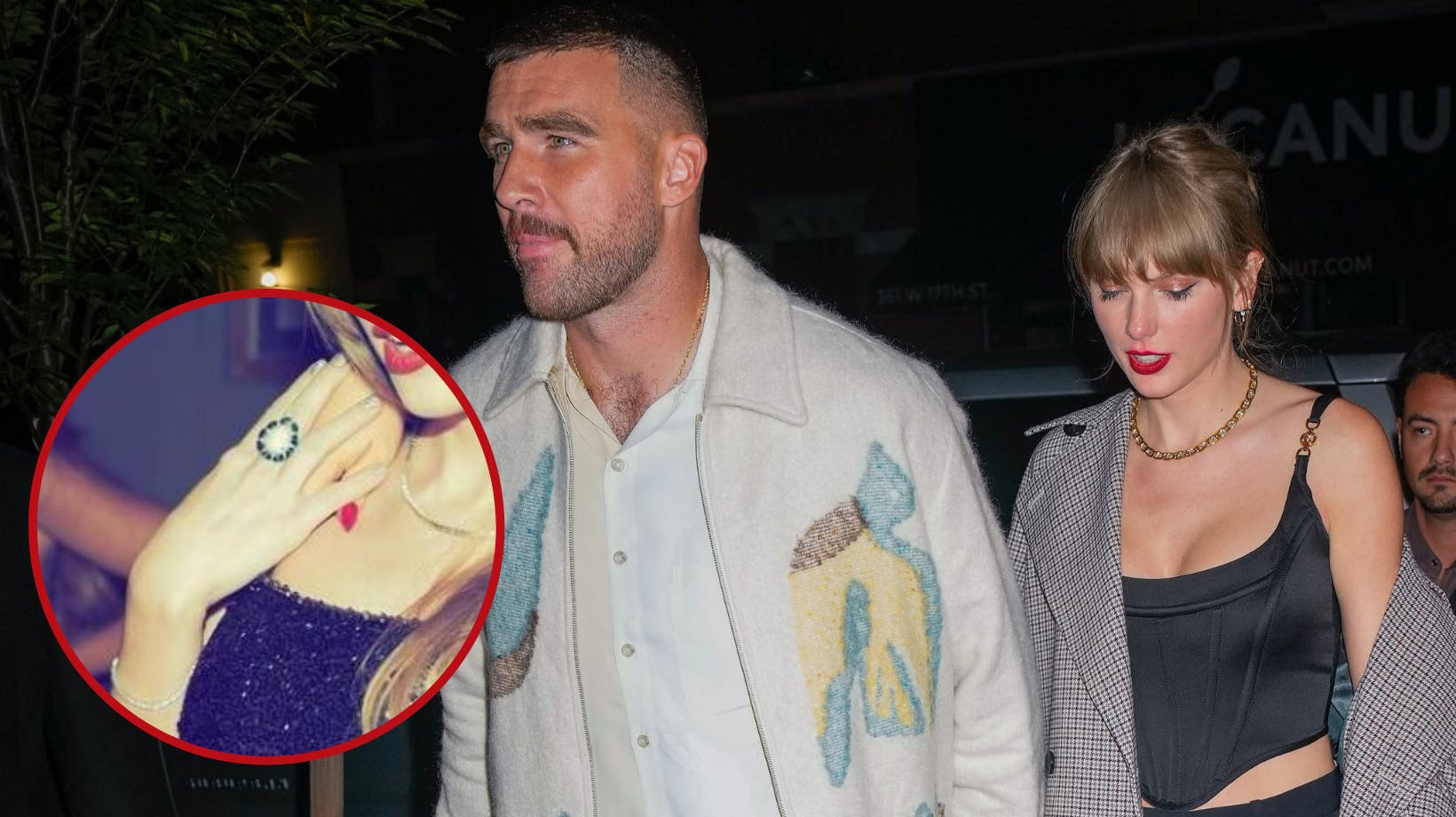 Er der kommet ring på fingeren? Og er det kæresten Travis Kelce, der efter kun få måneders forhold har haft spenderebukserne på? 