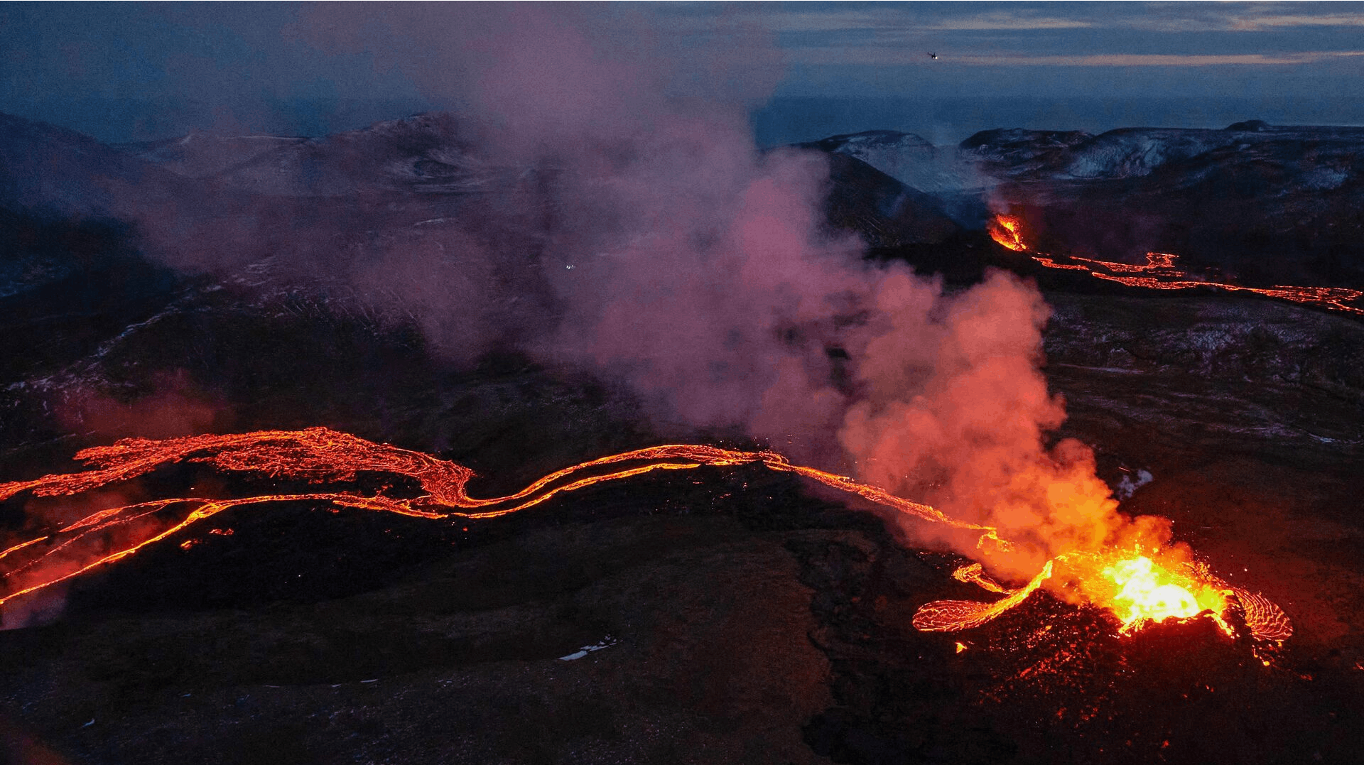 Dette billede er et arkivbillede og stammer fra et udbrud i 2021.