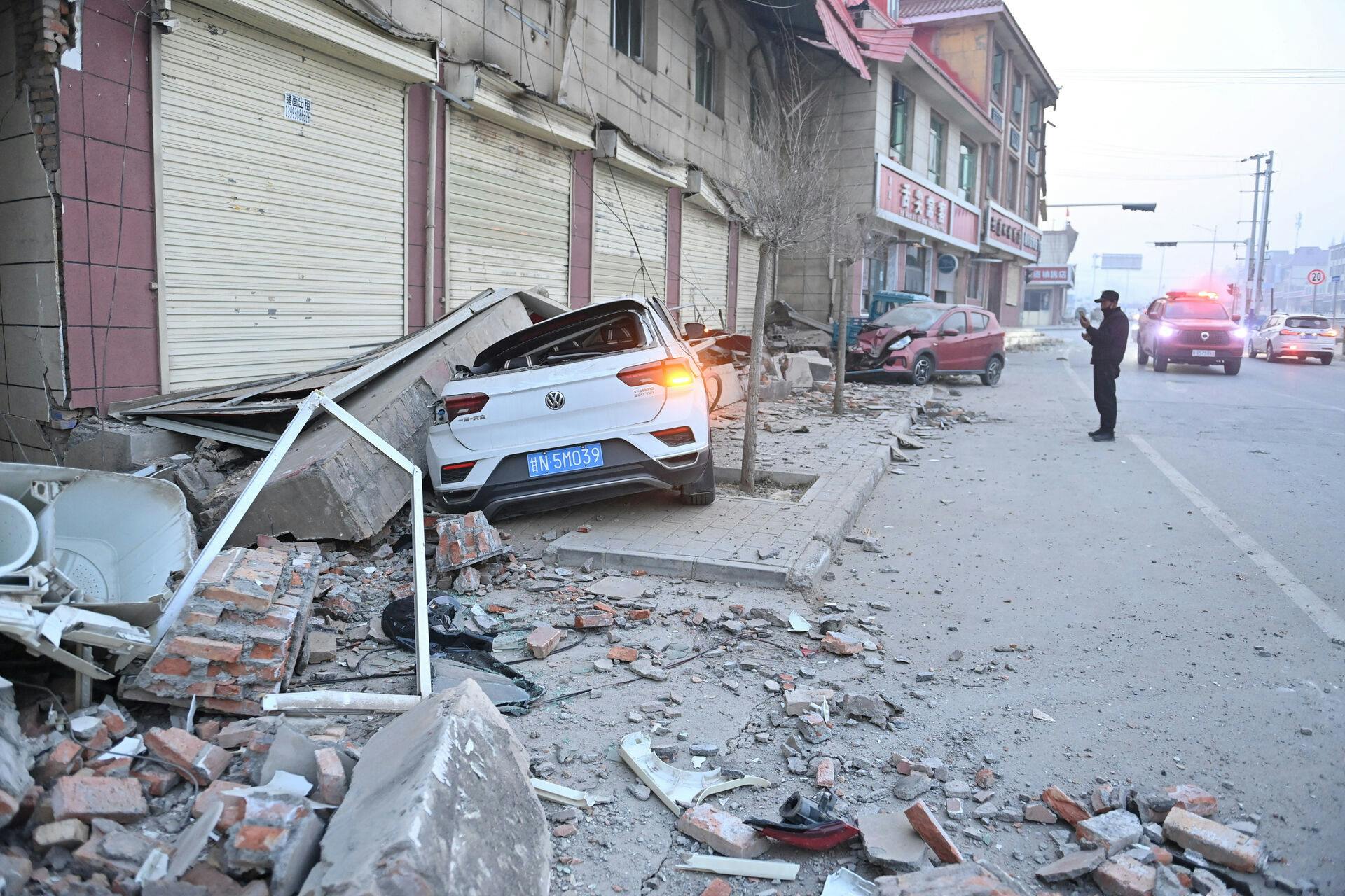 Et jordskælv har ramt den kinesiske provins Gansu.