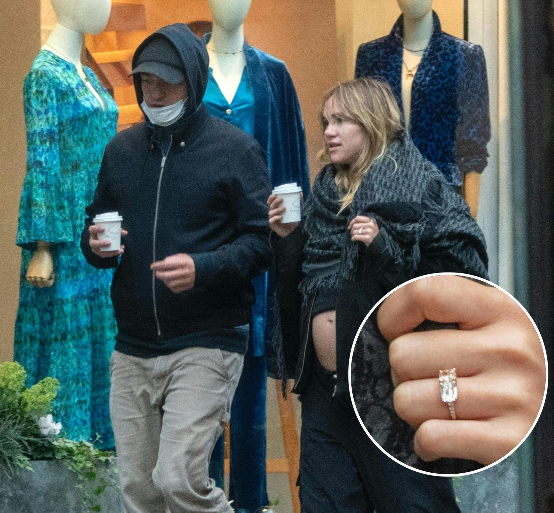 Mon RPatz har "put a ring on" sin baby mama?