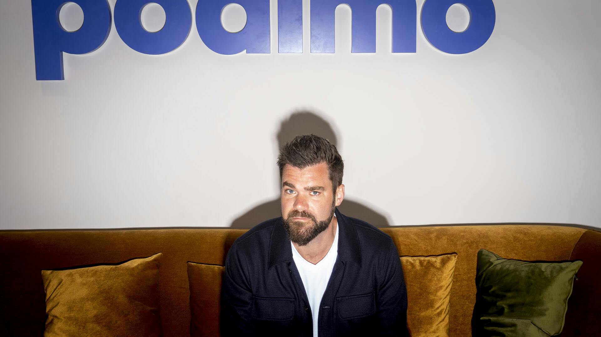 Morten Strunge. Morten Strunge, der står bag podcast-platformen Podimo.