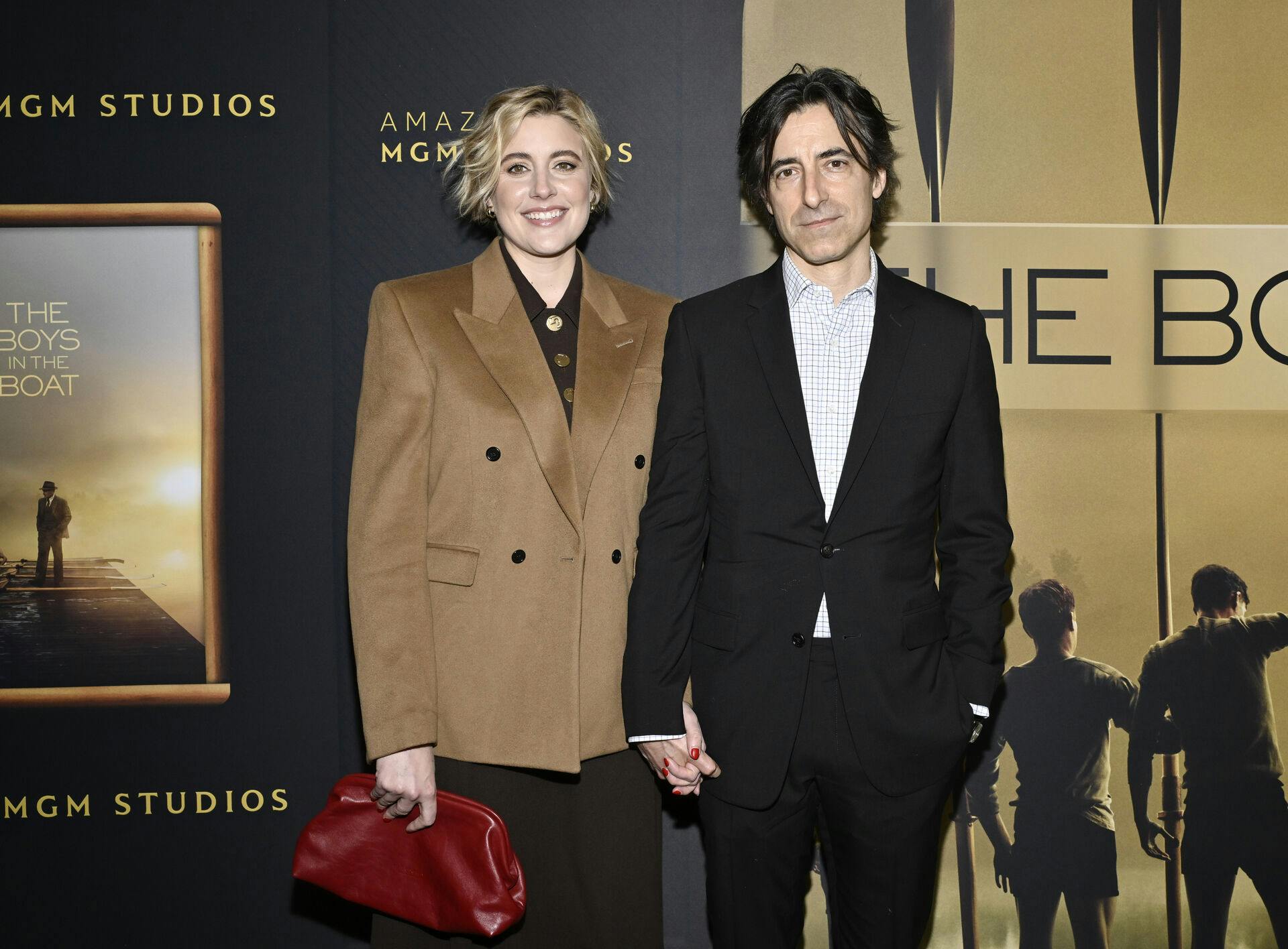 Greta Gerwig og Noah Baumbach har god grund til at smile over 2023. Parret har haft stor succes med "Barbie"-filmen, og så er de både blevet forældre for anden gang og nu gift.