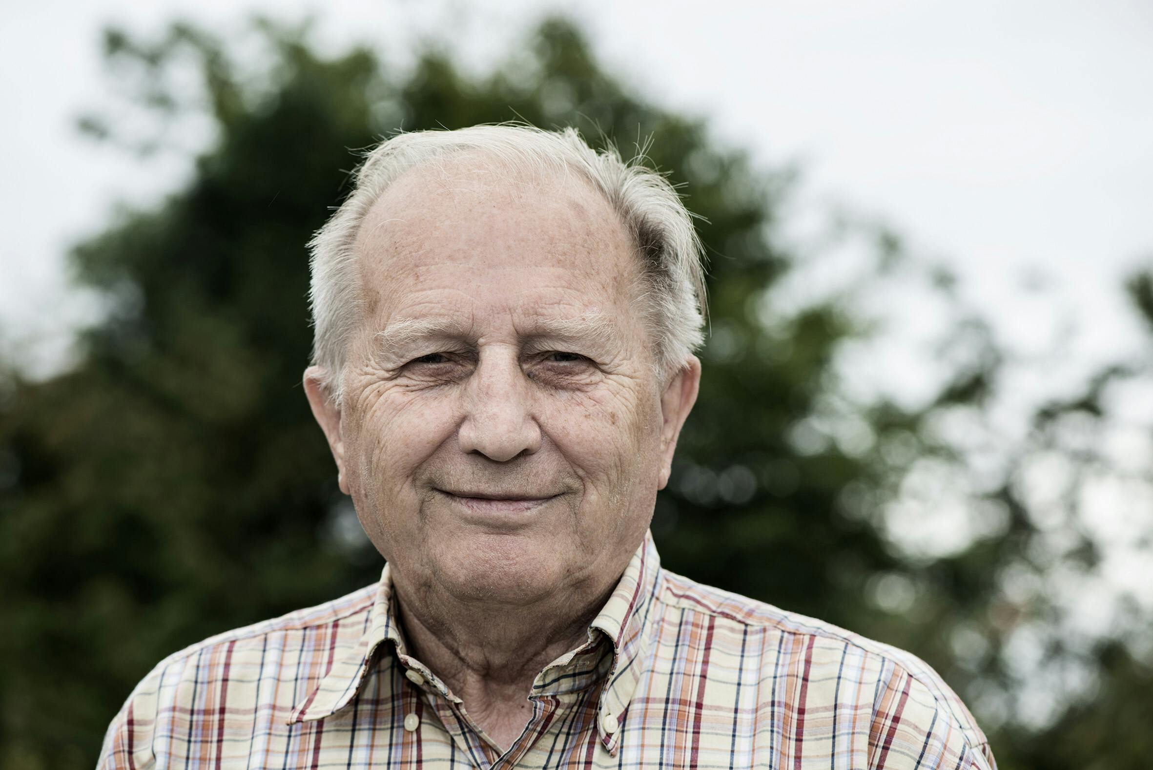 Tidligere boksedommer, Ove Ovesen fylder 80 15/9. Foto: Mette Mørk
