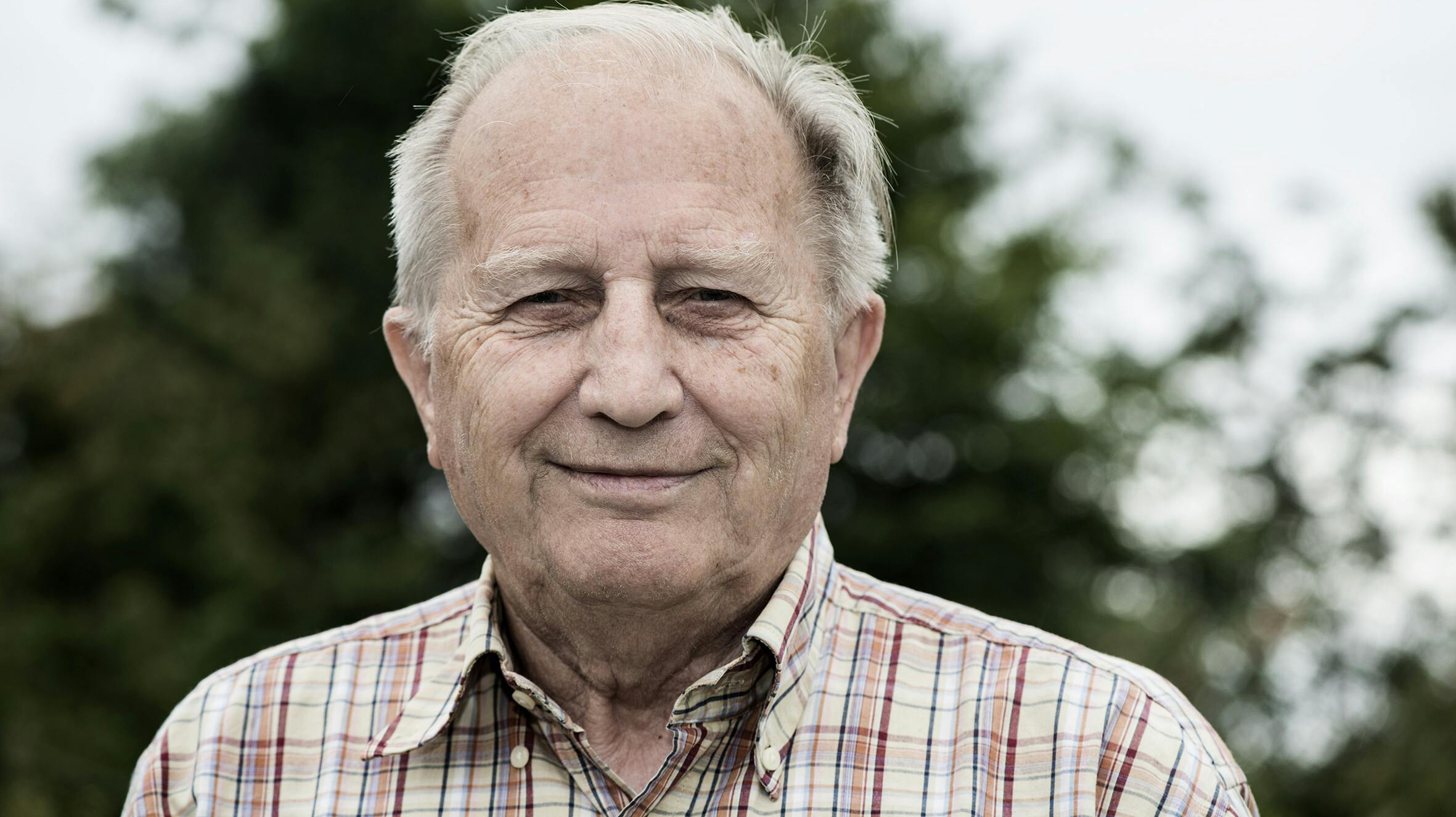 Tidligere boksedommer, Ove Ovesen fylder 80 15/9. Foto: Mette Mørk