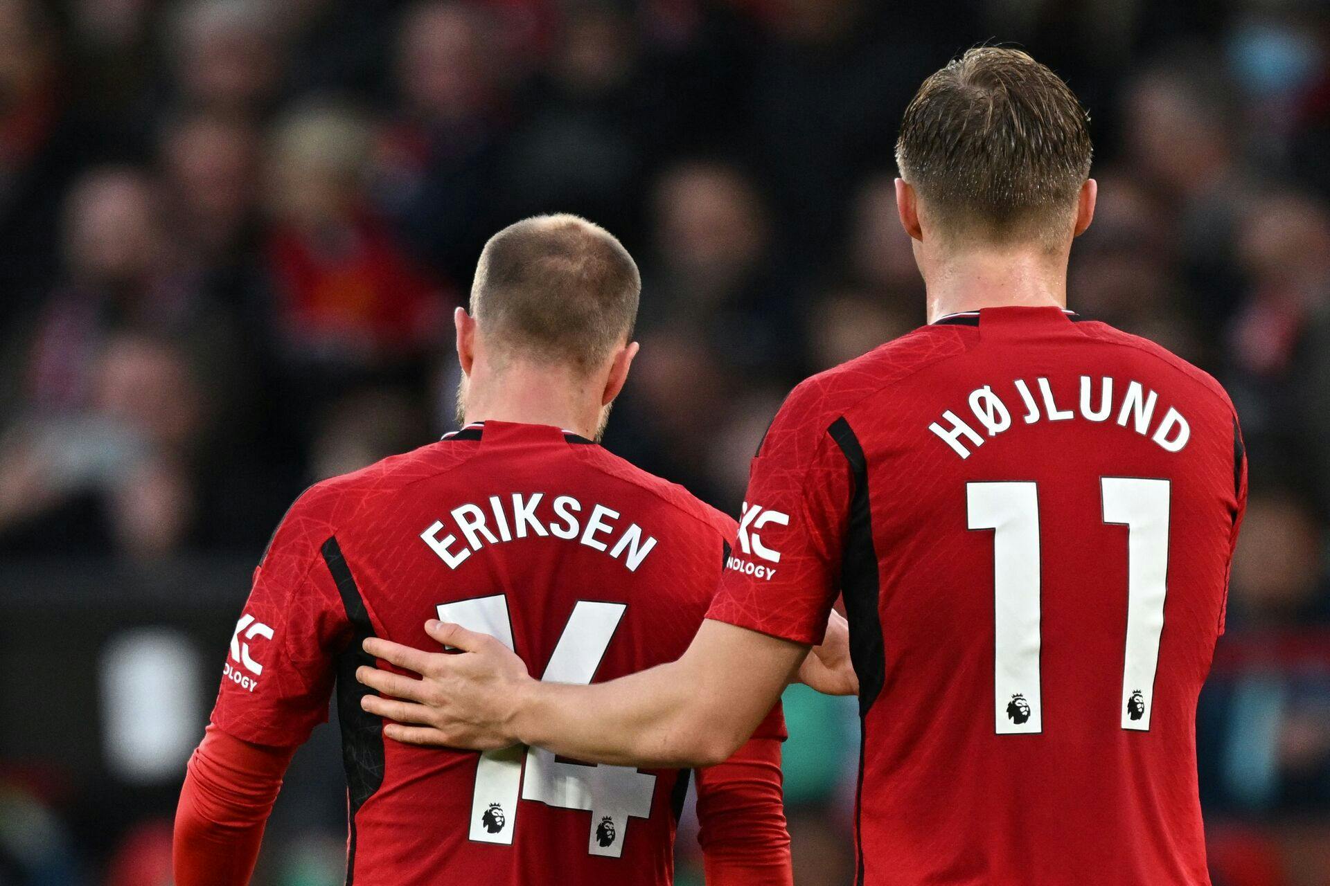 Christian Eriksen og Rasmus Højlunds Manchester United er blandt Super League-klubberne. 