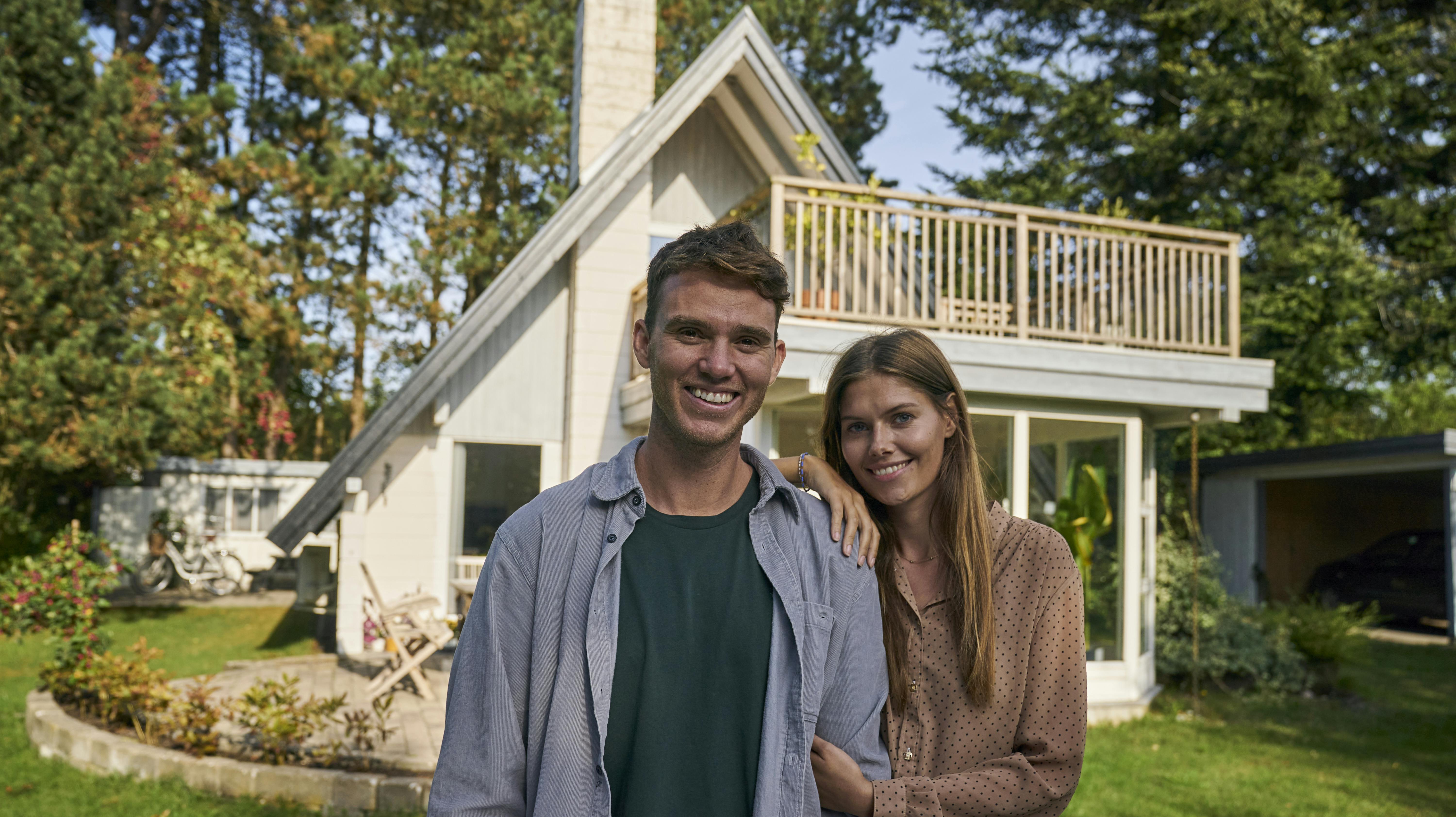 Caroline og Reece fra ”Nybyggerne” mødte hinanden tilbage i 2013 og har sammen datteren Vera på 1 år.