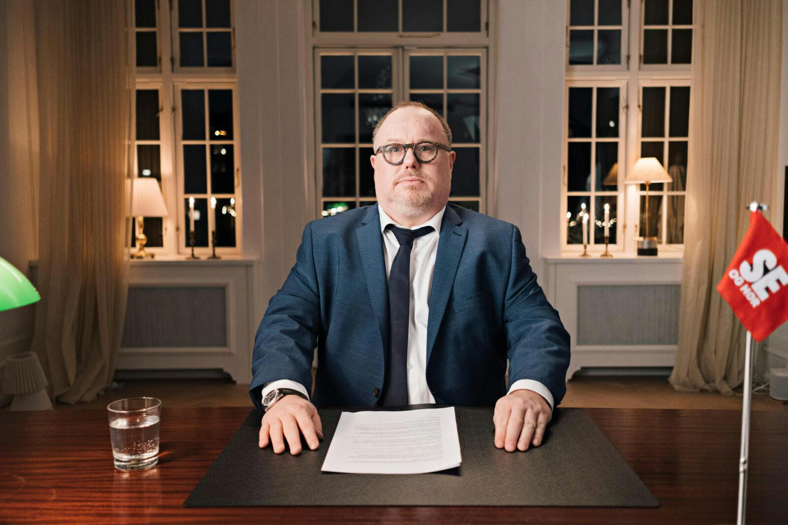 Chefredaktør Niels Pinborg, 49, har seks minutter til at sige, hvad han vil i den første nytårstale i 2024.