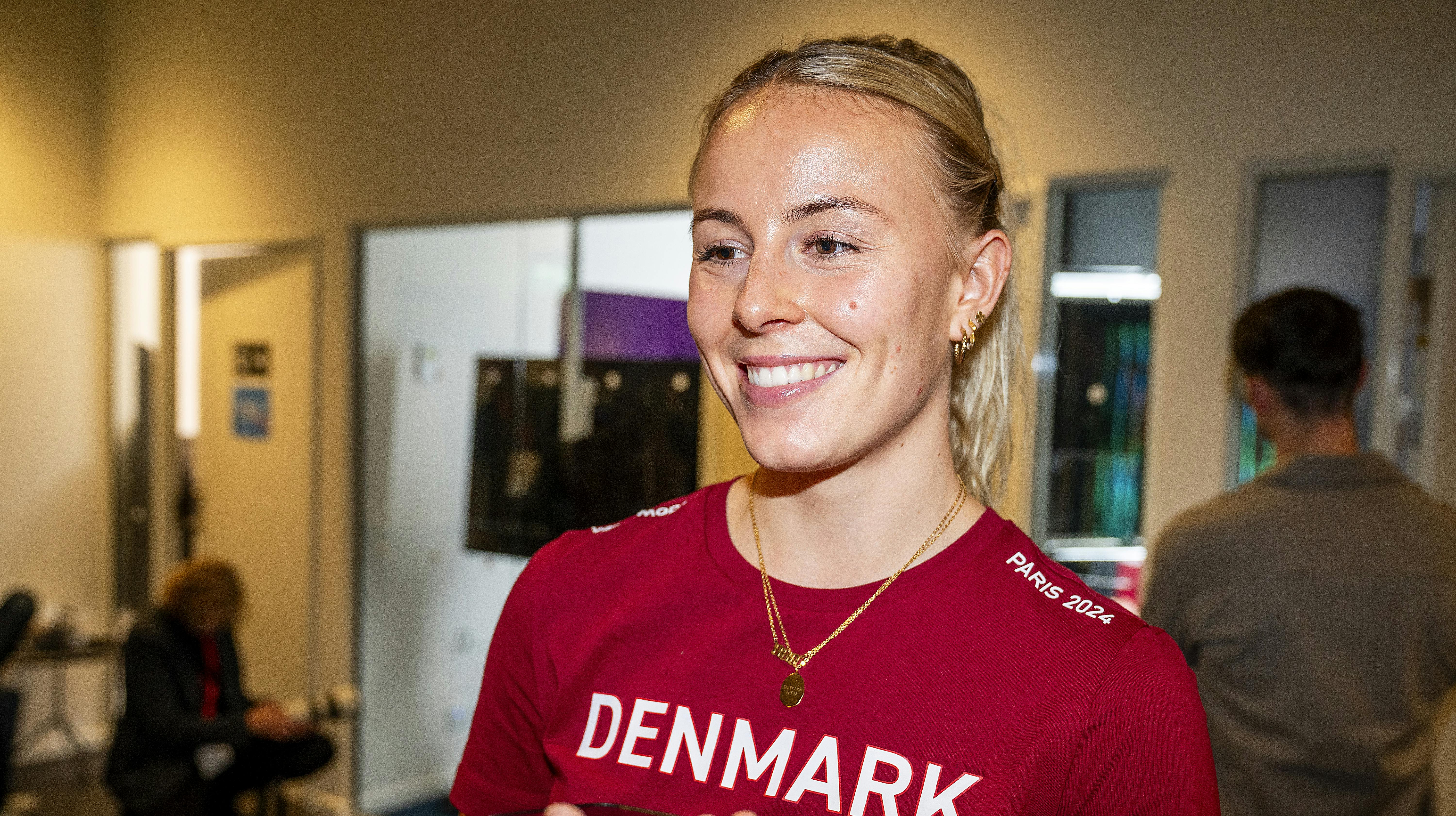 Mia Blichfeldt havde ikke troet, at hun skulle finde en kæreste, der også spiller badminton på højeste plan. 