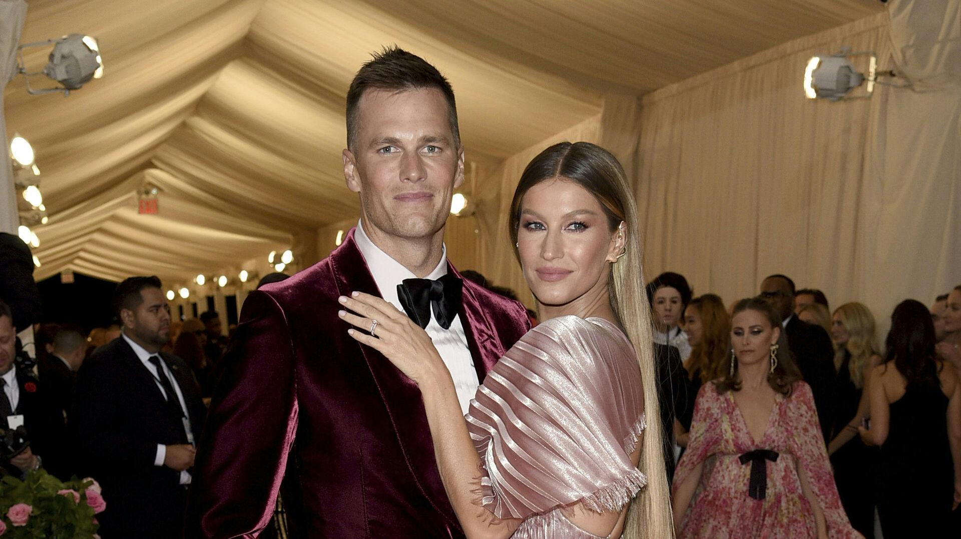 Tom Brady og Gisele Bündchen, da de var gift.