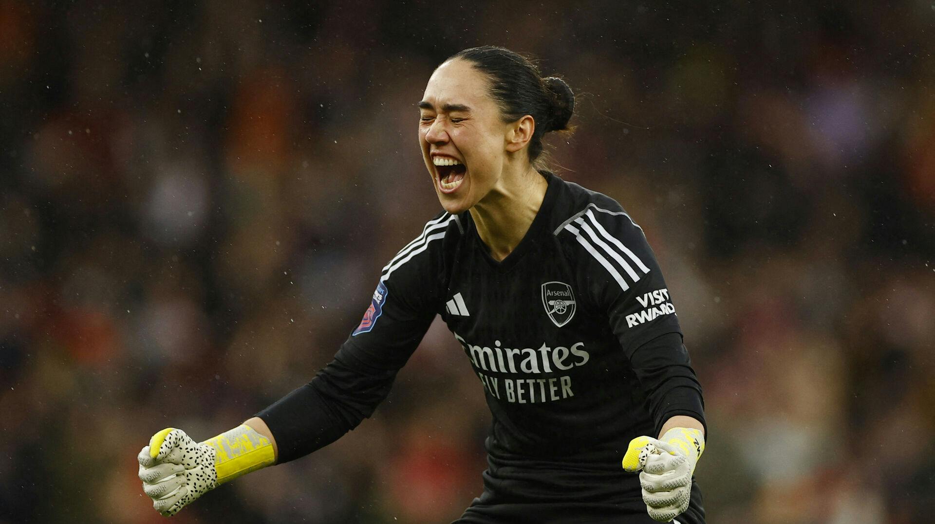 Arsenal-målmanden Manuela Zinsberger skal være mor.