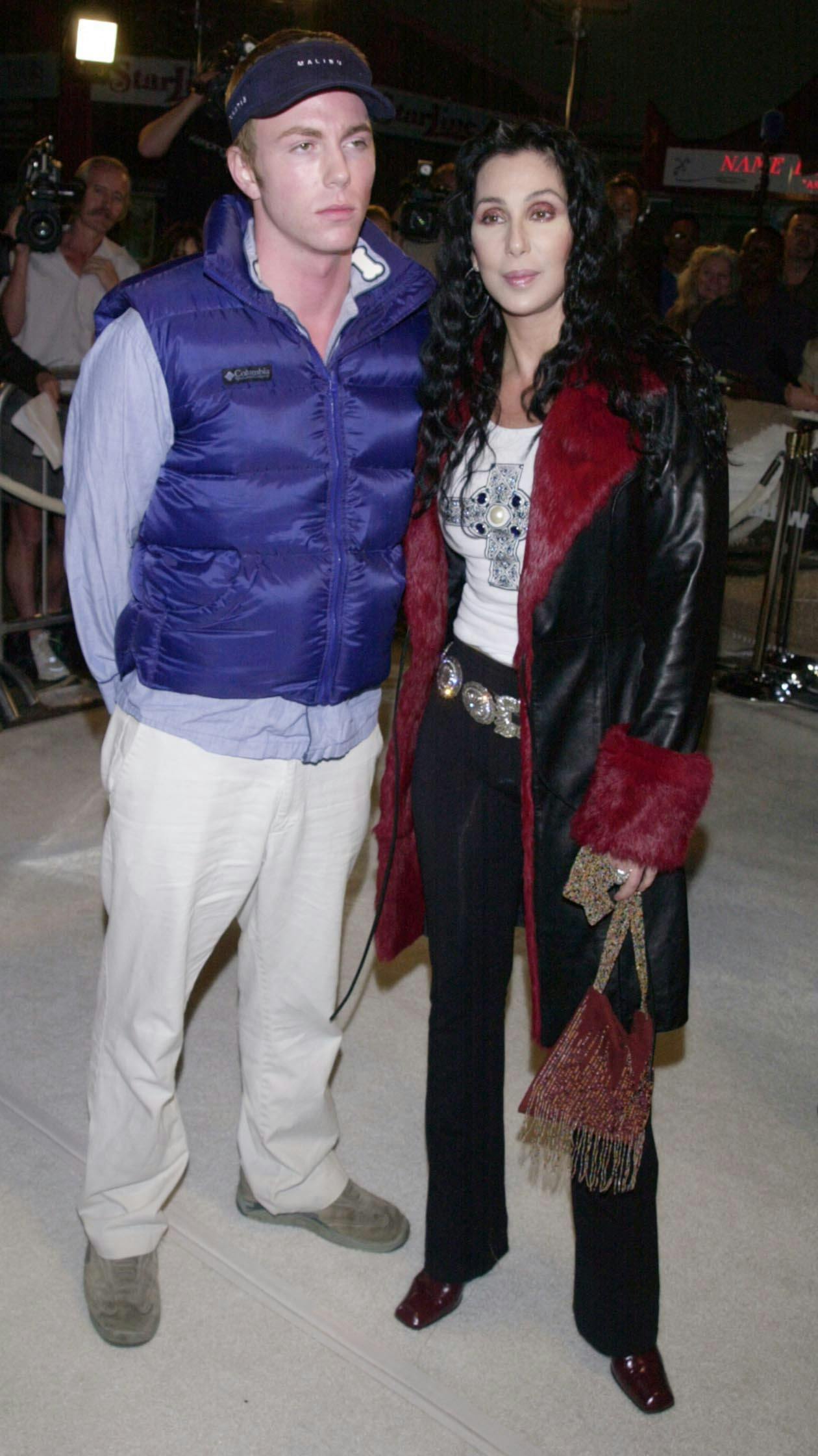 ©2001 RAMEY PHOTO 310-828-3445<0x0d><0x0d>Los Angeles premiere of "Blow" at Mann's Chinese Theatre in Hollywood.<0x0d><0x0d>In this photo: CHER and her son ELIJAH BLUE arrives <0x0d><0x0d>032901<0x0d><0x0d>JR<0x0d> (Mega Agency TagID: MEGAR124286_1.jpg) [Photo via Mega Agency]