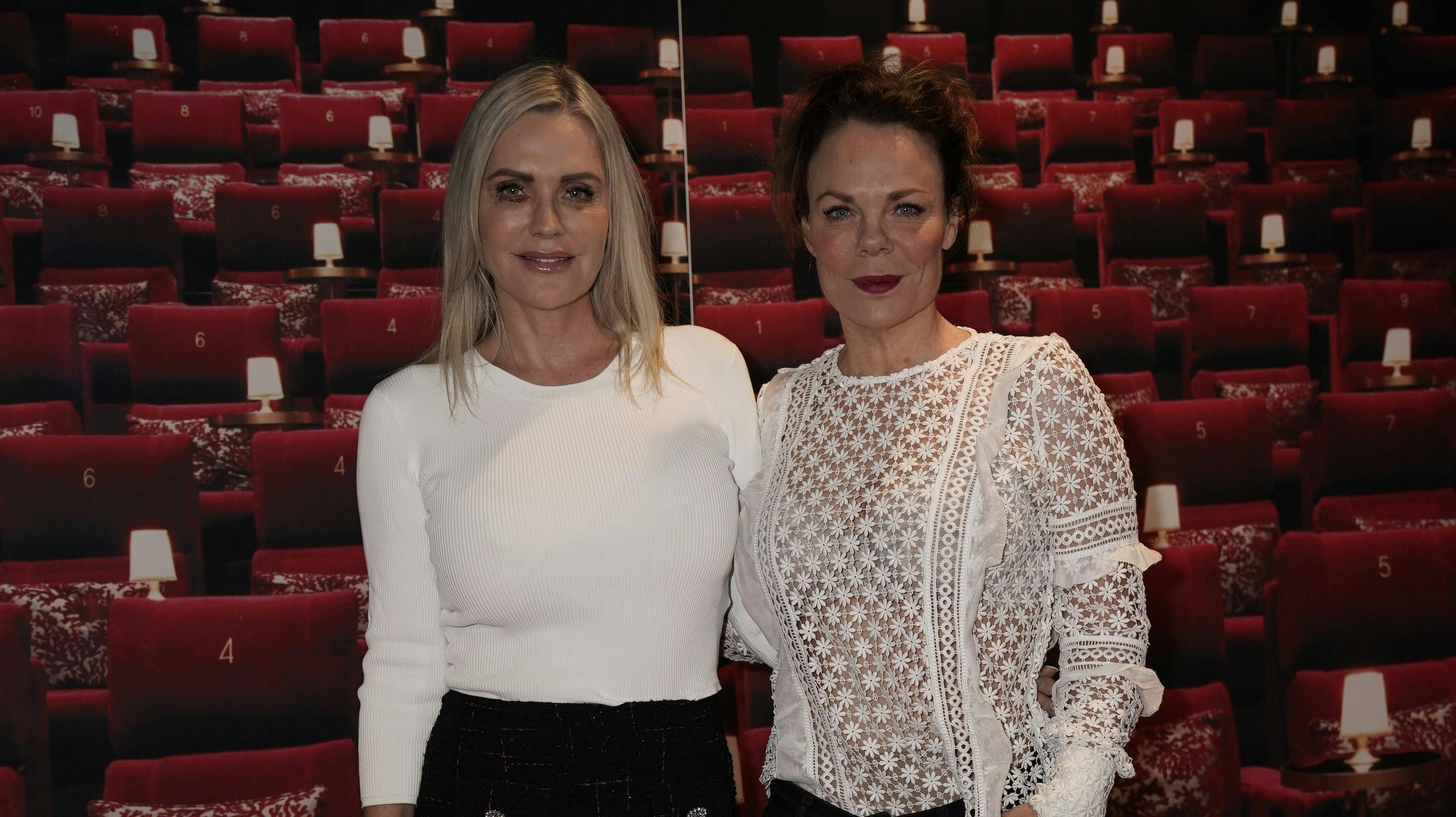 Janni Ree og Ditte Okman var blandt de kendisser som fredag aften troppede op i MovieHouse Hellerup til Danmarkspremieren på "Farven Lilla".