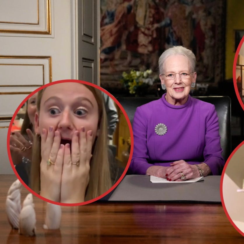 Reaktionerne var stærke, da de unge fulgte dronningens nytårstale.