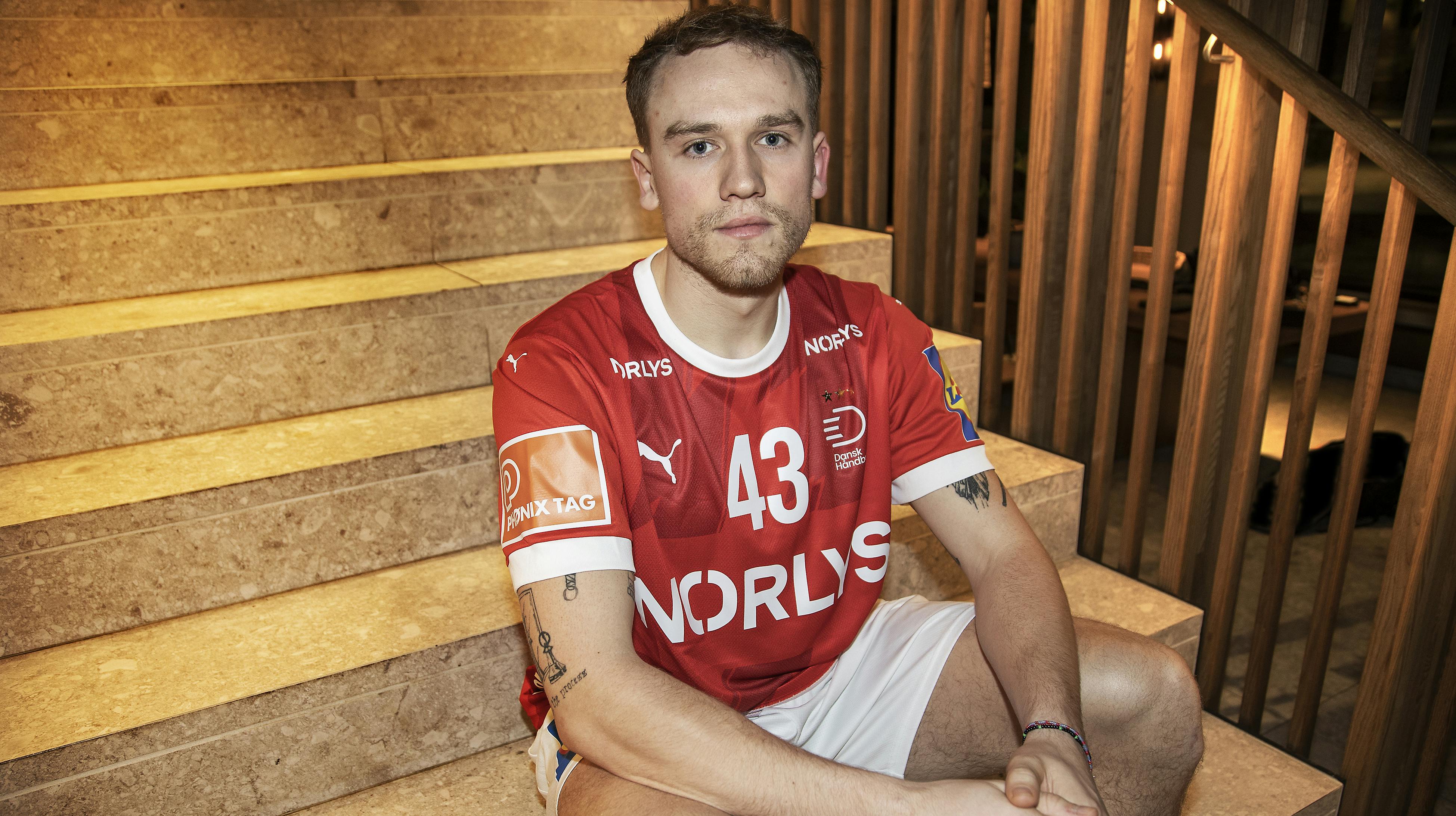 Simon Pytlick er klar til at give den gas for Danmark under EM. 