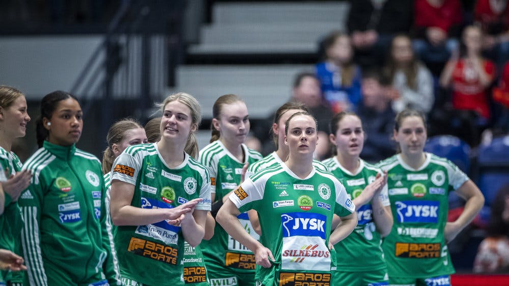 Silkeborg-Voels håndboldkvinder slipper for en tur til København i onsdagens uvejr. (Arkivfoto). 