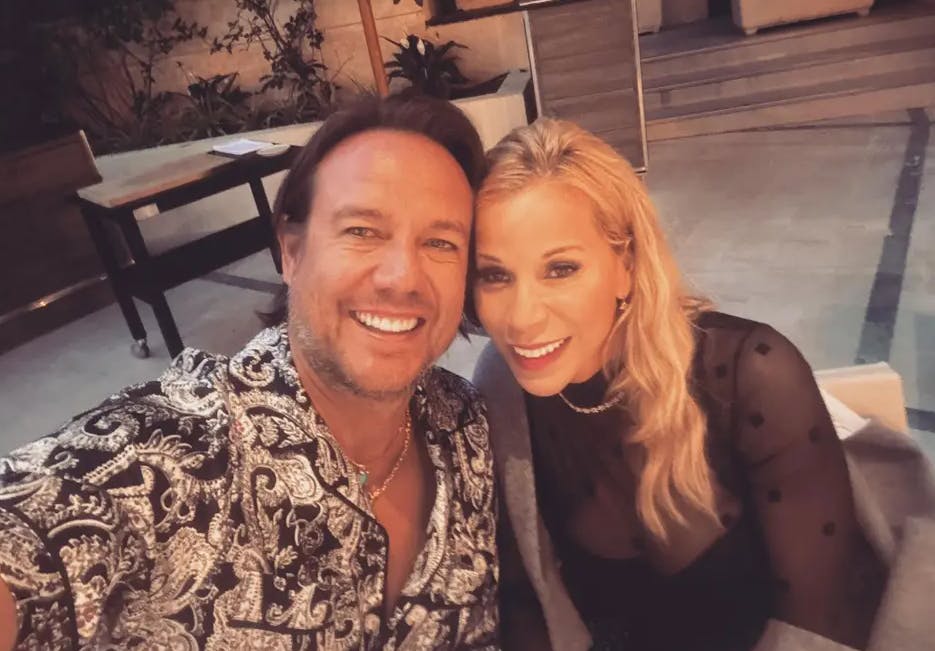 Angus Mitchell delte dette foto med hustruen Mara blot få timer, inden han døde.