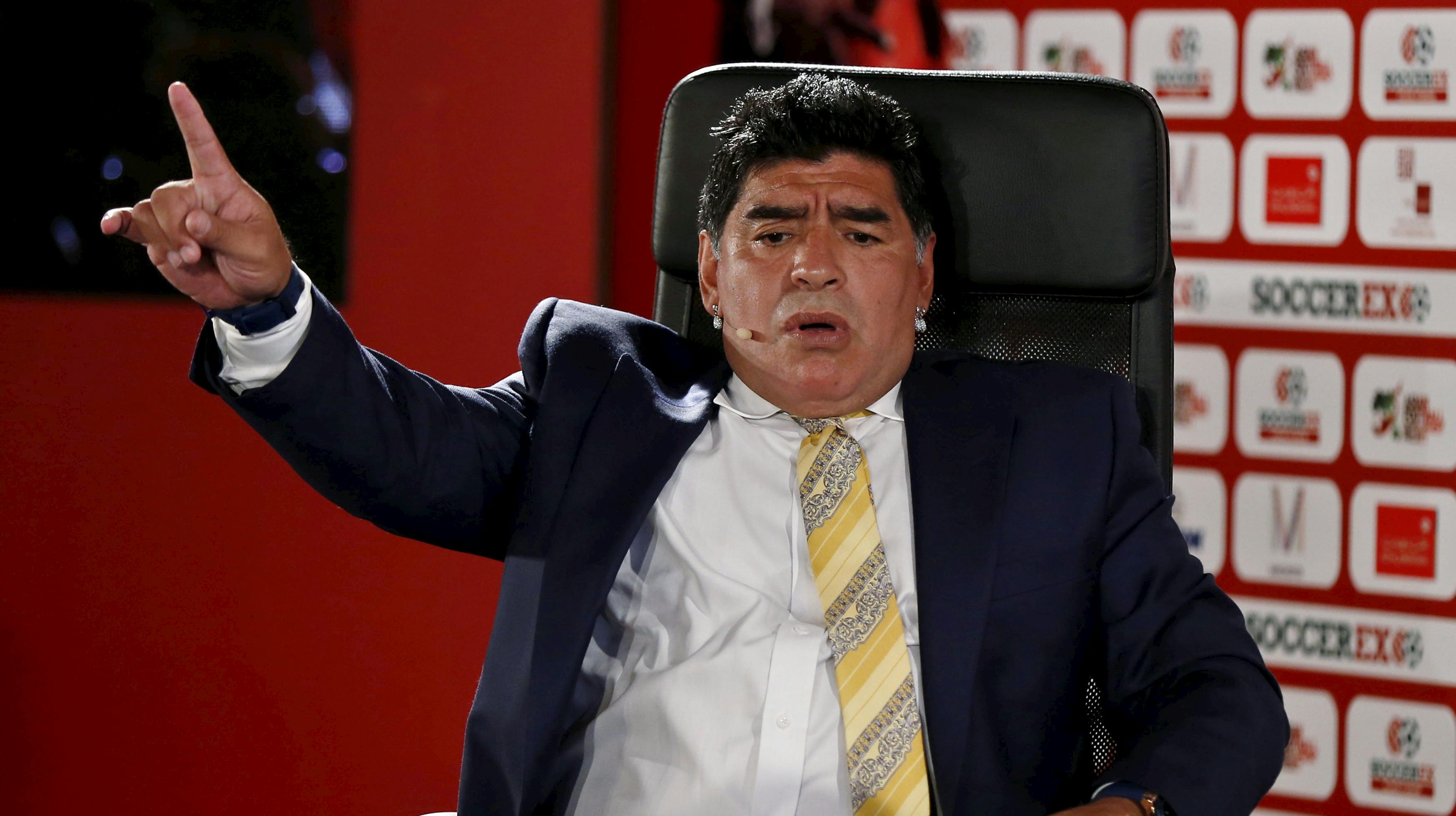 Diego Armando Maradona døde 25. november 2020 af et hjertestop i en alder af 60 år. (Arkivfoto).