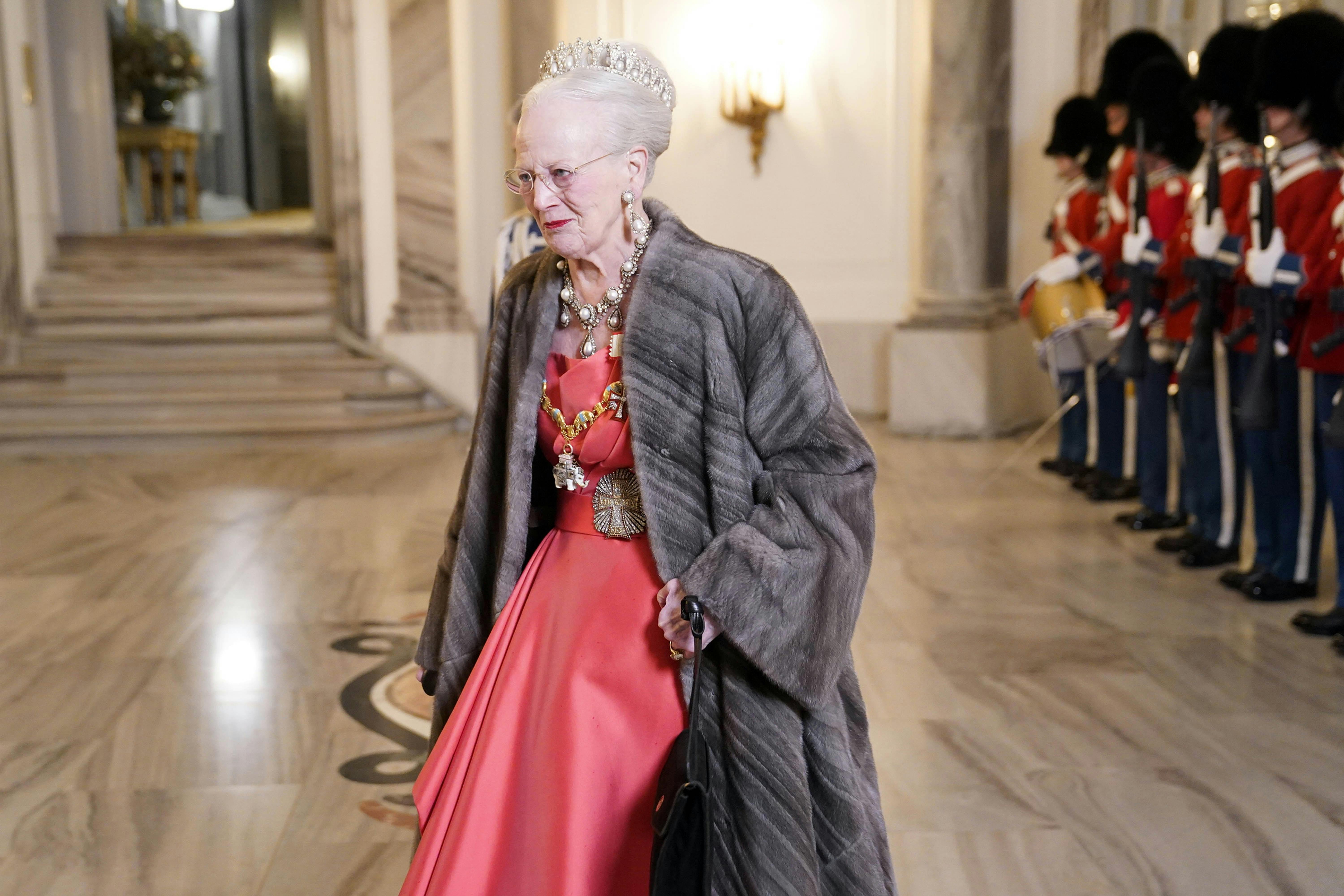 Nytårskur og -taffel AmalienborgDronning Magrethe sidste.