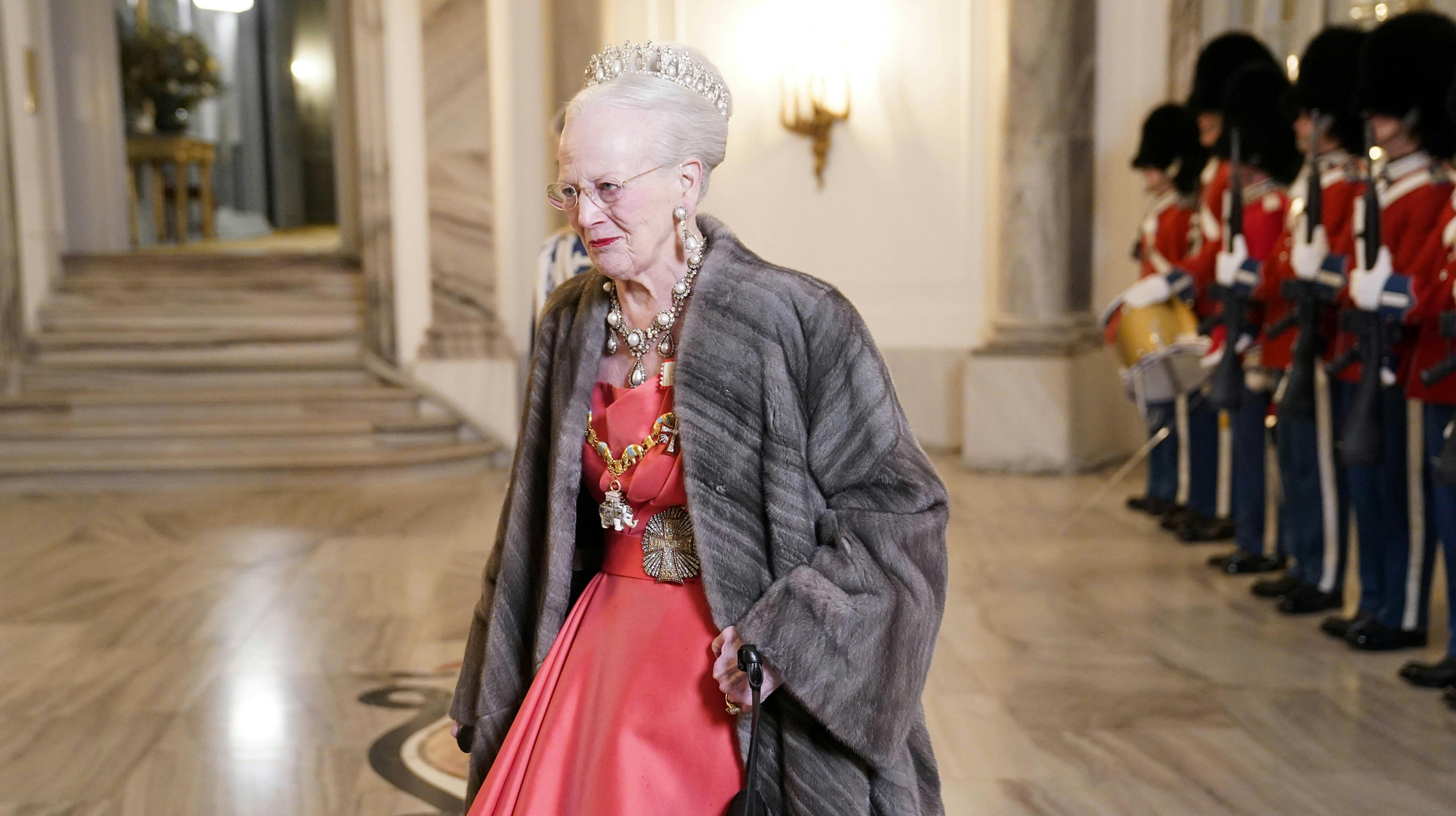 Nytårskur og -taffel AmalienborgDronning Magrethe sidste.