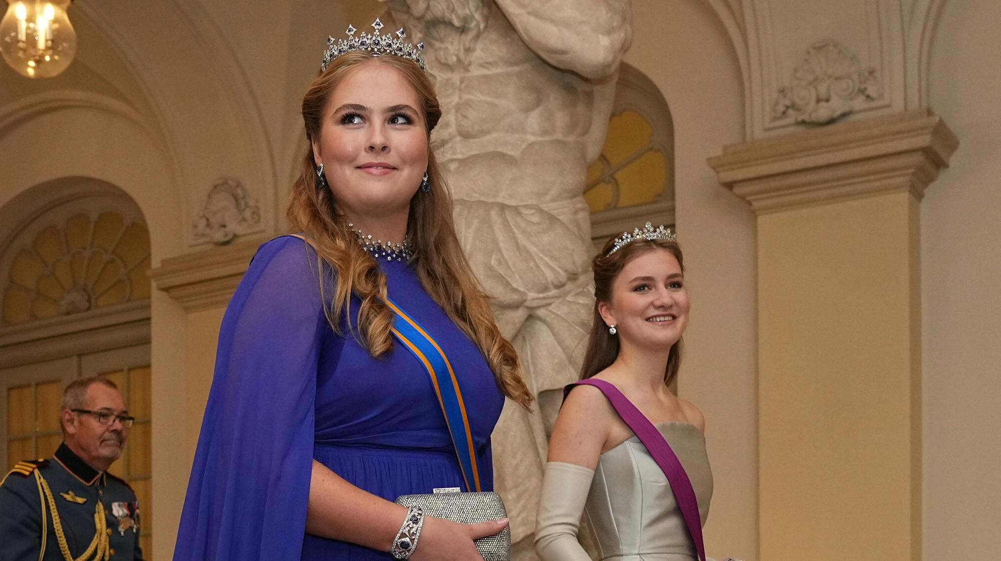Kronprinsesse Amalia, 20, står til at arve tronen i Holland efter sin far Willem-Alexander.