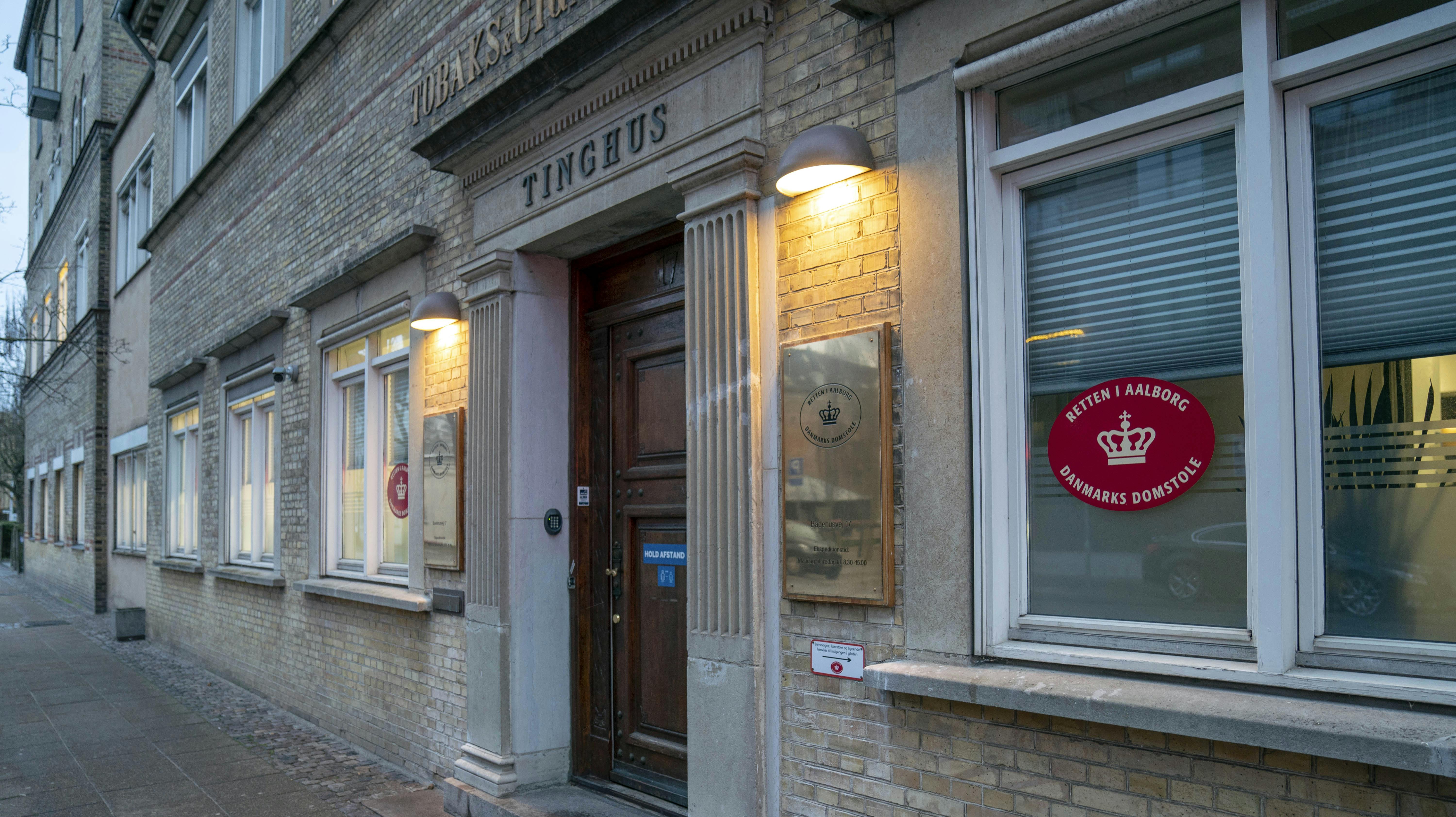 Sagen har i dag taget sin begyndelse her i retten i Aalborg.