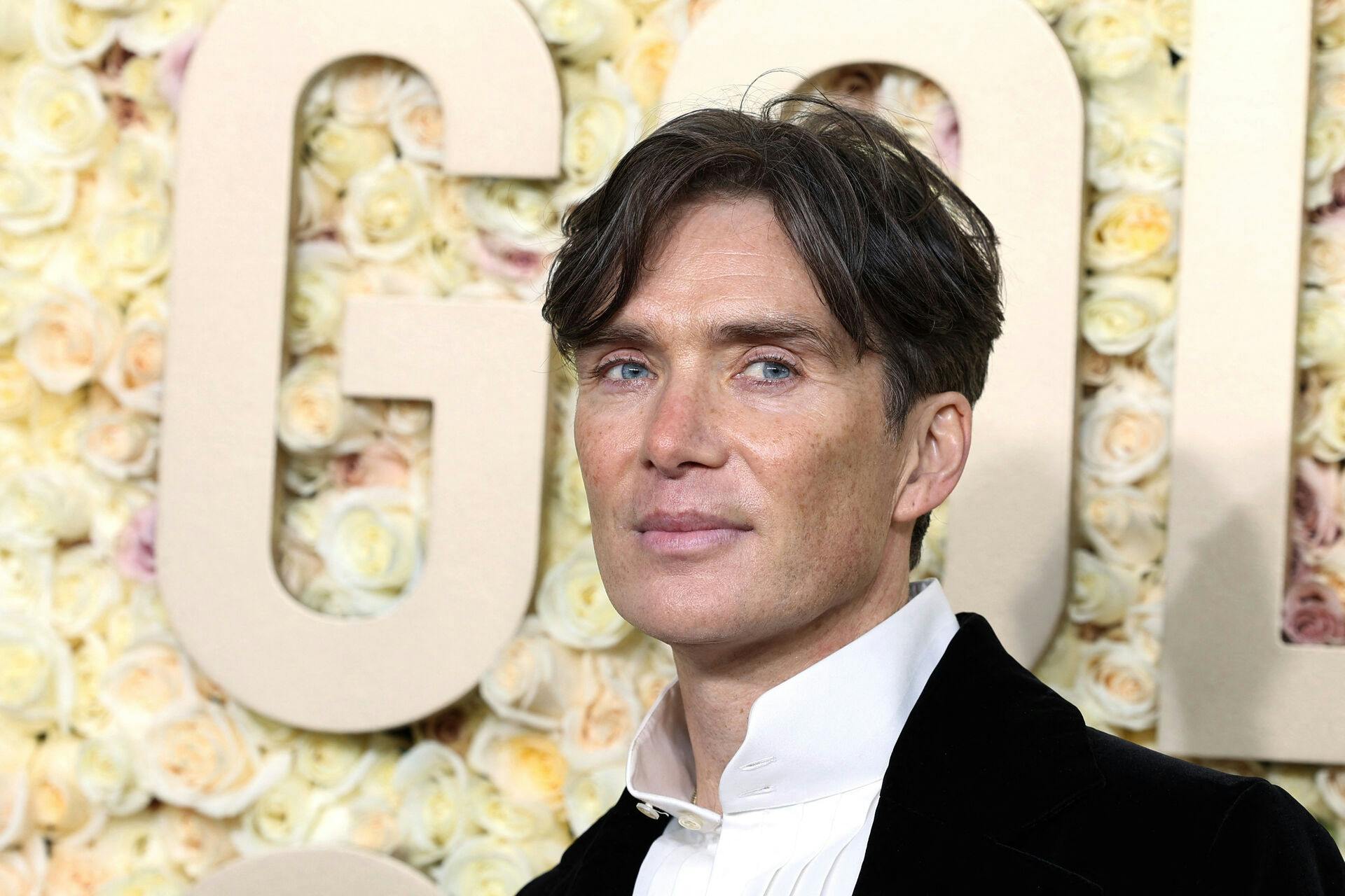 Cillian Murphy løb med en pris for filmen "Oppenheimer" til søndagens Golden Globe Awards.