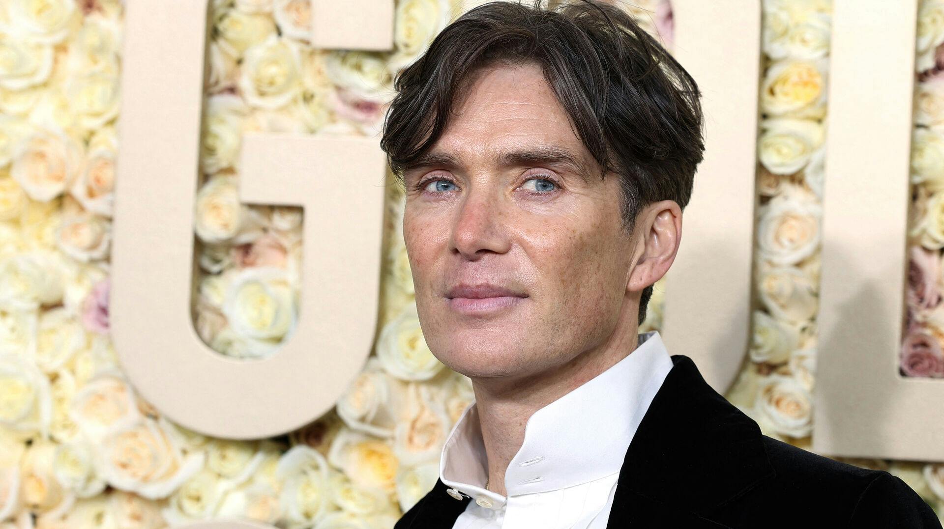 Cillian Murphy løb med en pris for filmen "Oppenheimer" til søndagens Golden Globe Awards.