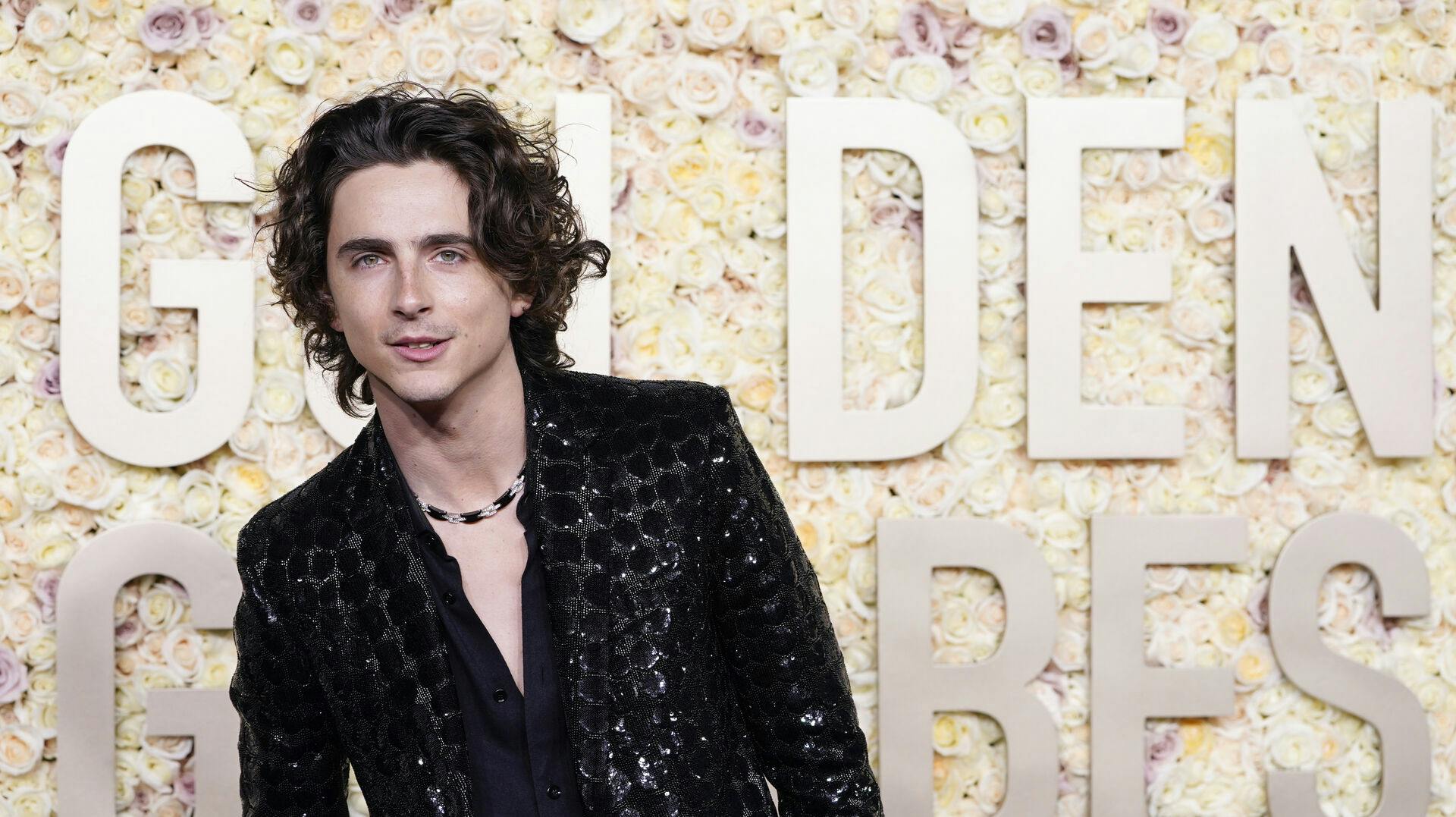 Timothee Chalamet havde taget Kylie Jenner med som aftenens date.