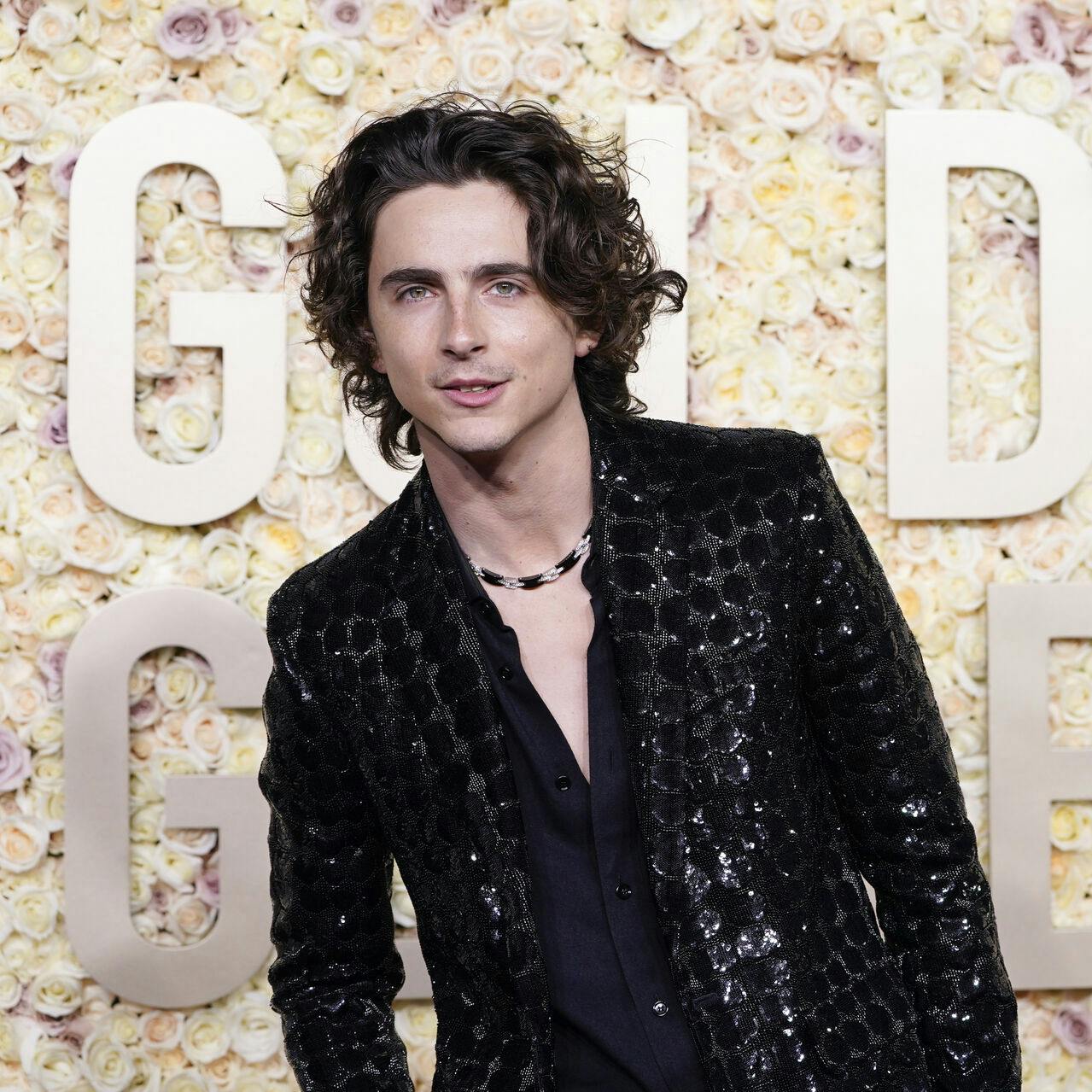 Timothee Chalamet havde taget Kylie Jenner med som aftenens date.