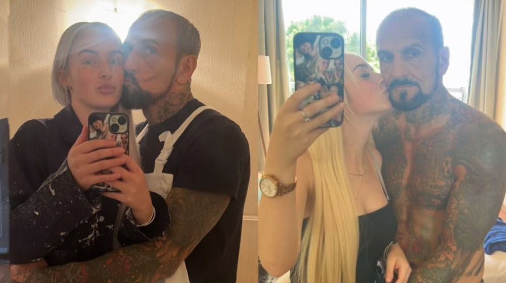 Keisha og Dimitrios begyndte at date for to år siden, da hun var 16 og han 58. 