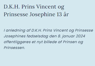 Ordet "nyt" blev brugt i kongehusets første beskrivelse af billedet.