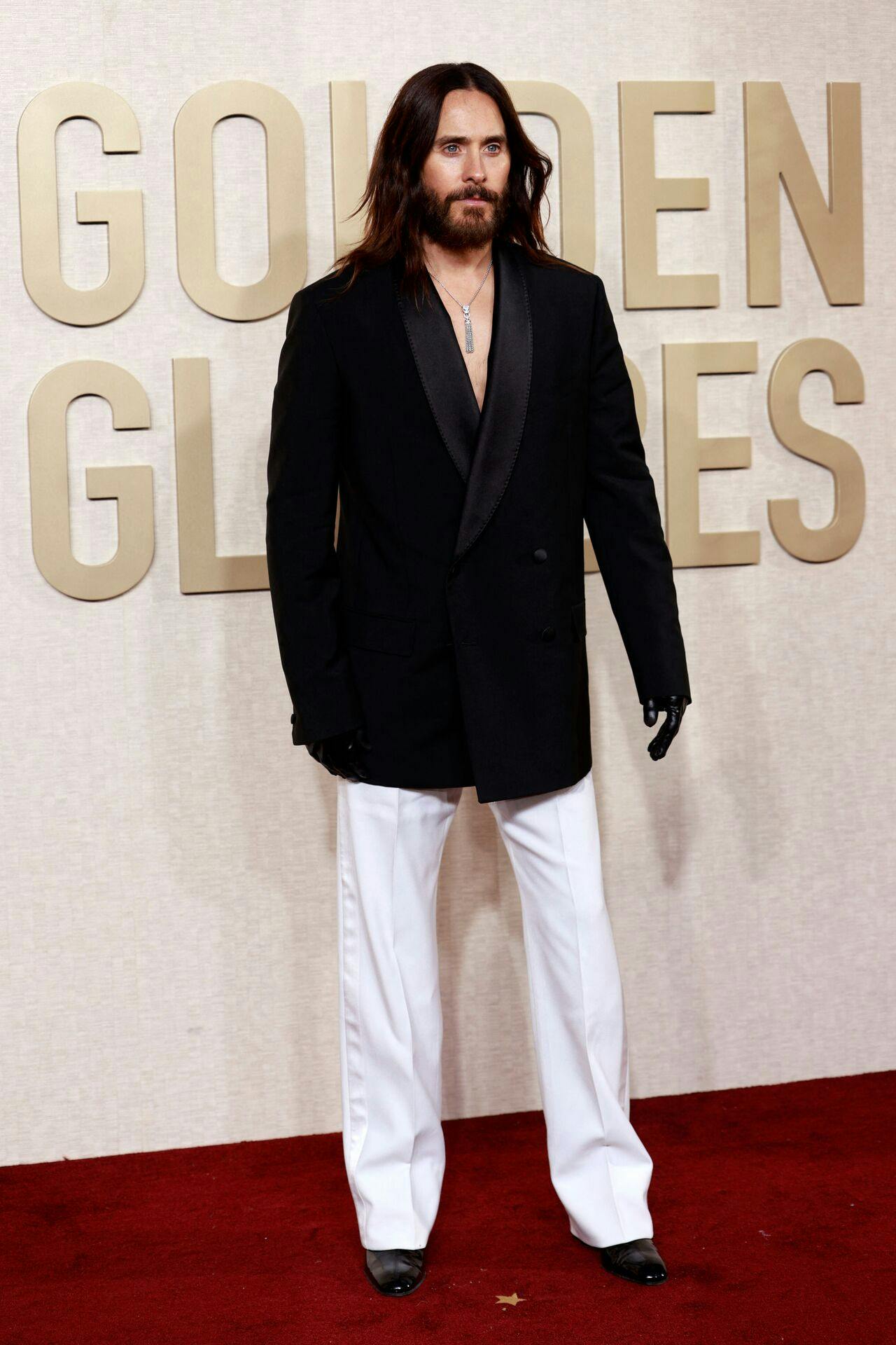 Jared Leto var pænt klædt på i Givenchy søndag aften.
