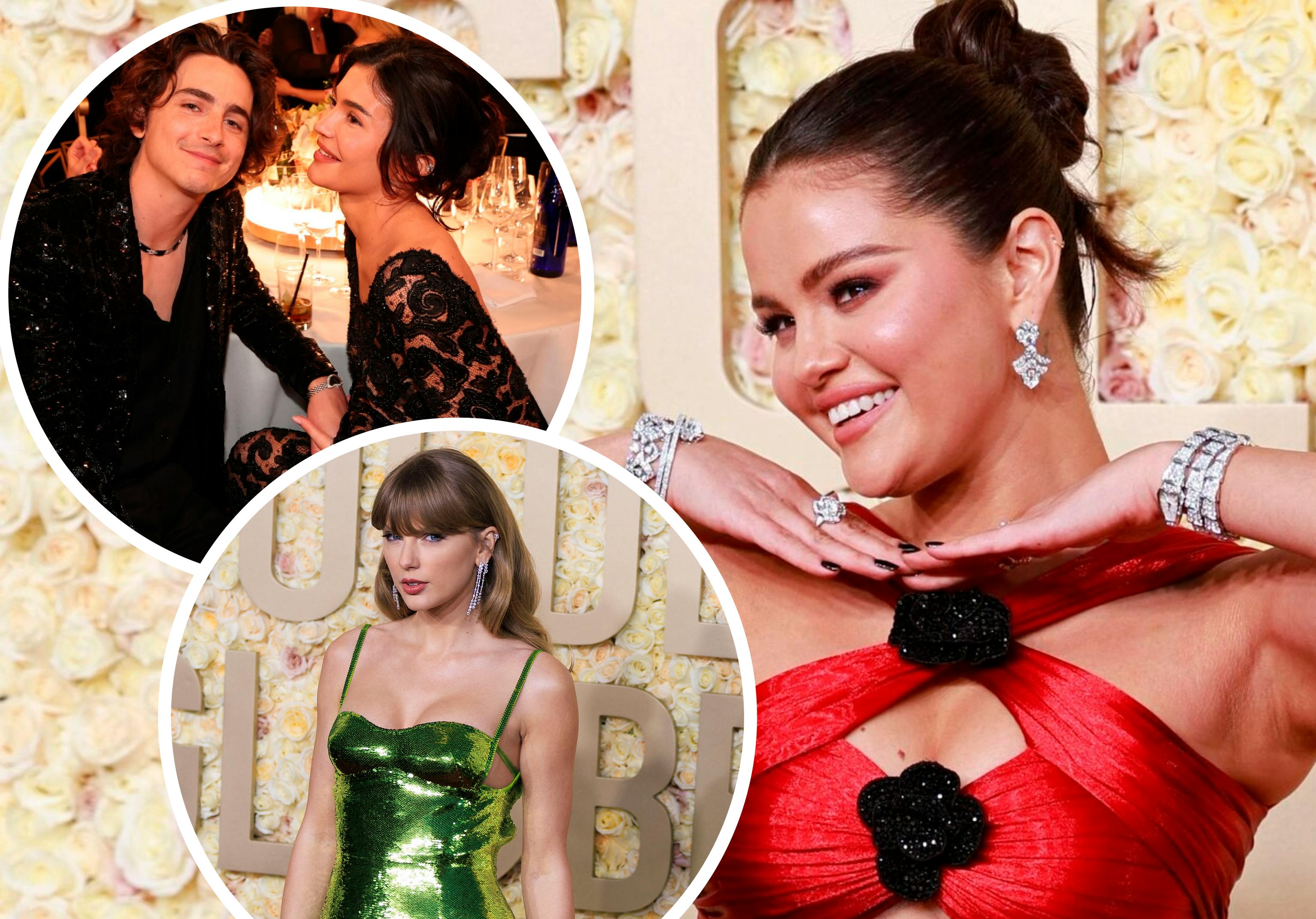 En gossip-session mellem Selena Gomez og Taylor Swift har angiveligt handlet om Timothee Chalamet og Kylie Jenner.