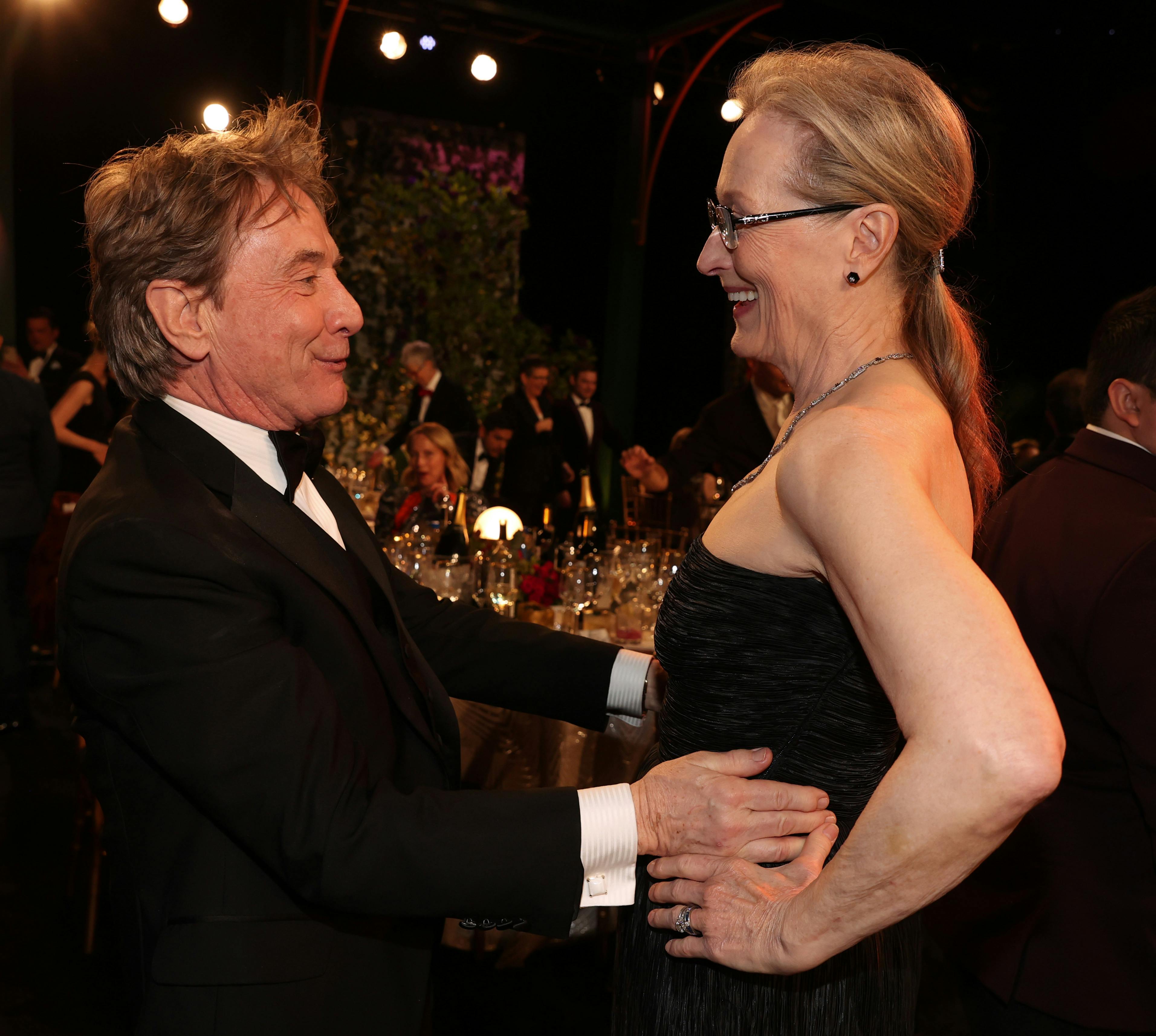 Martin Short and Meryl Streep