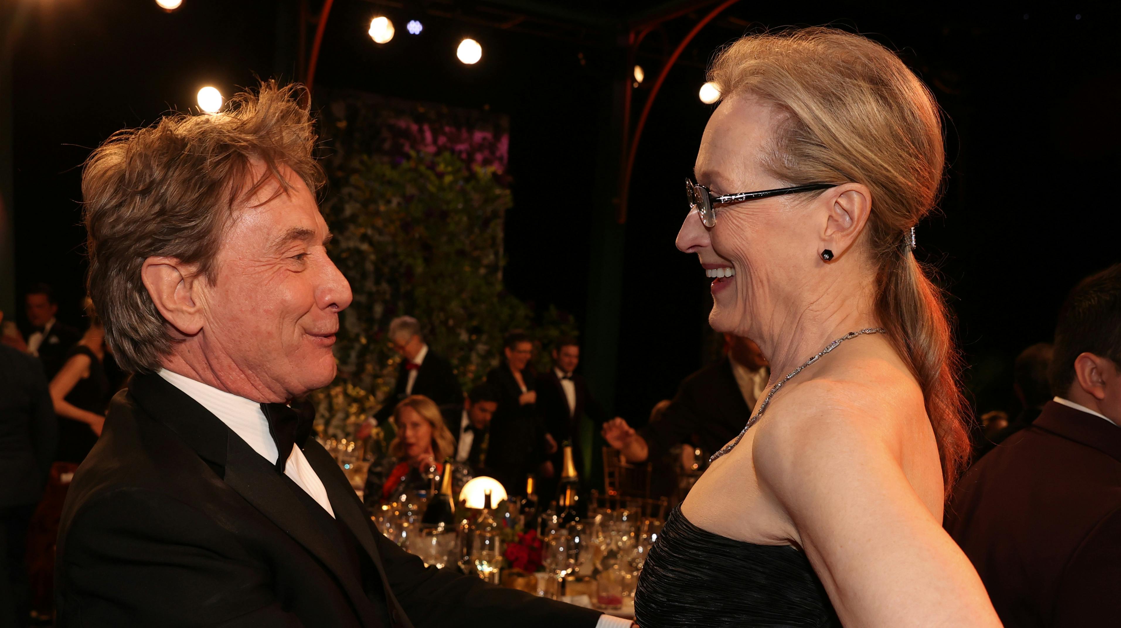 Martin Short and Meryl Streep