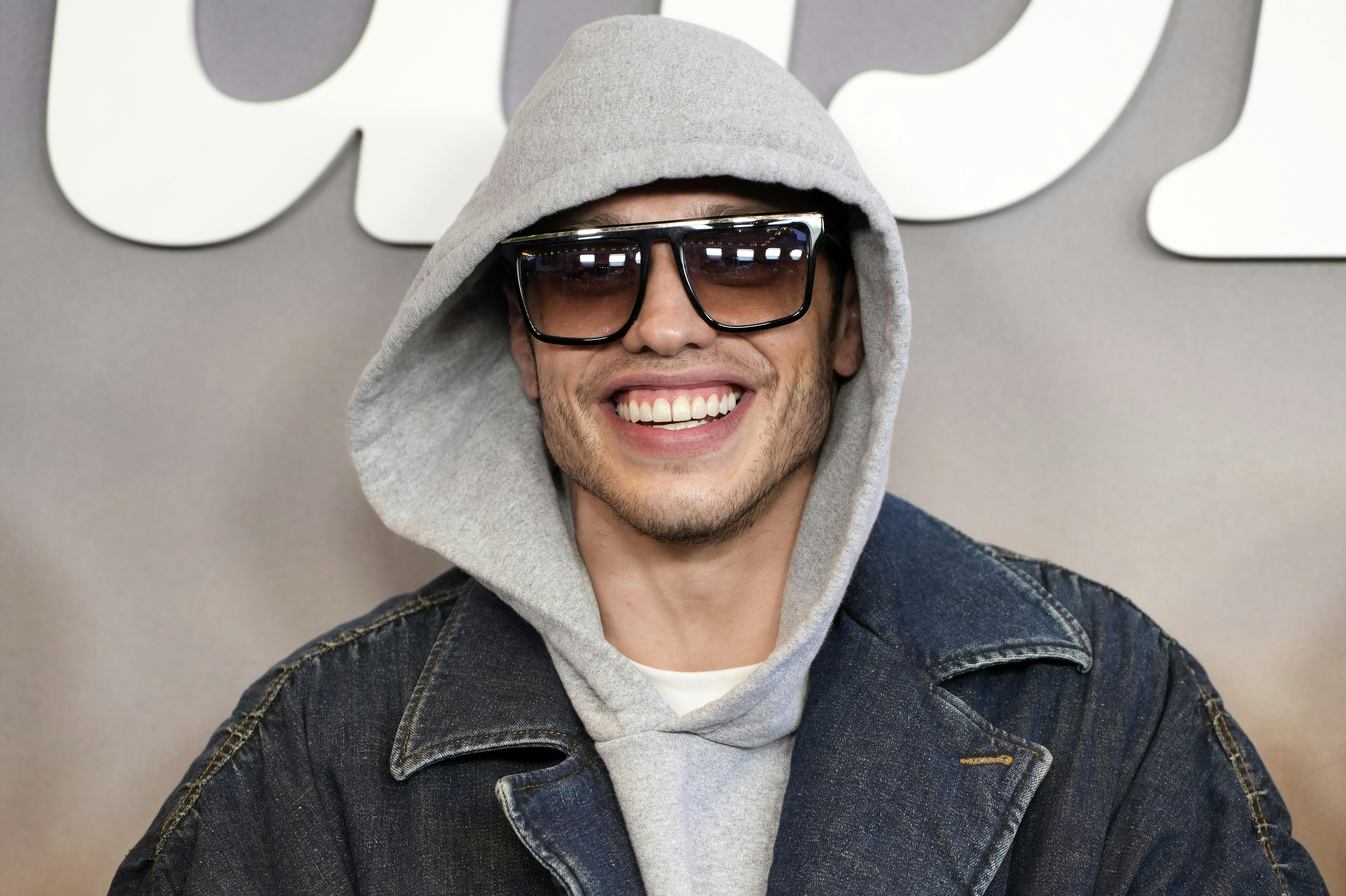 Pete Davidson attends Peacock's "Bupkis" premiere at the Apollo Theater on Thursday, April 27, 2023, in New York. (Photo by Charles Sykes/Invision/AP)