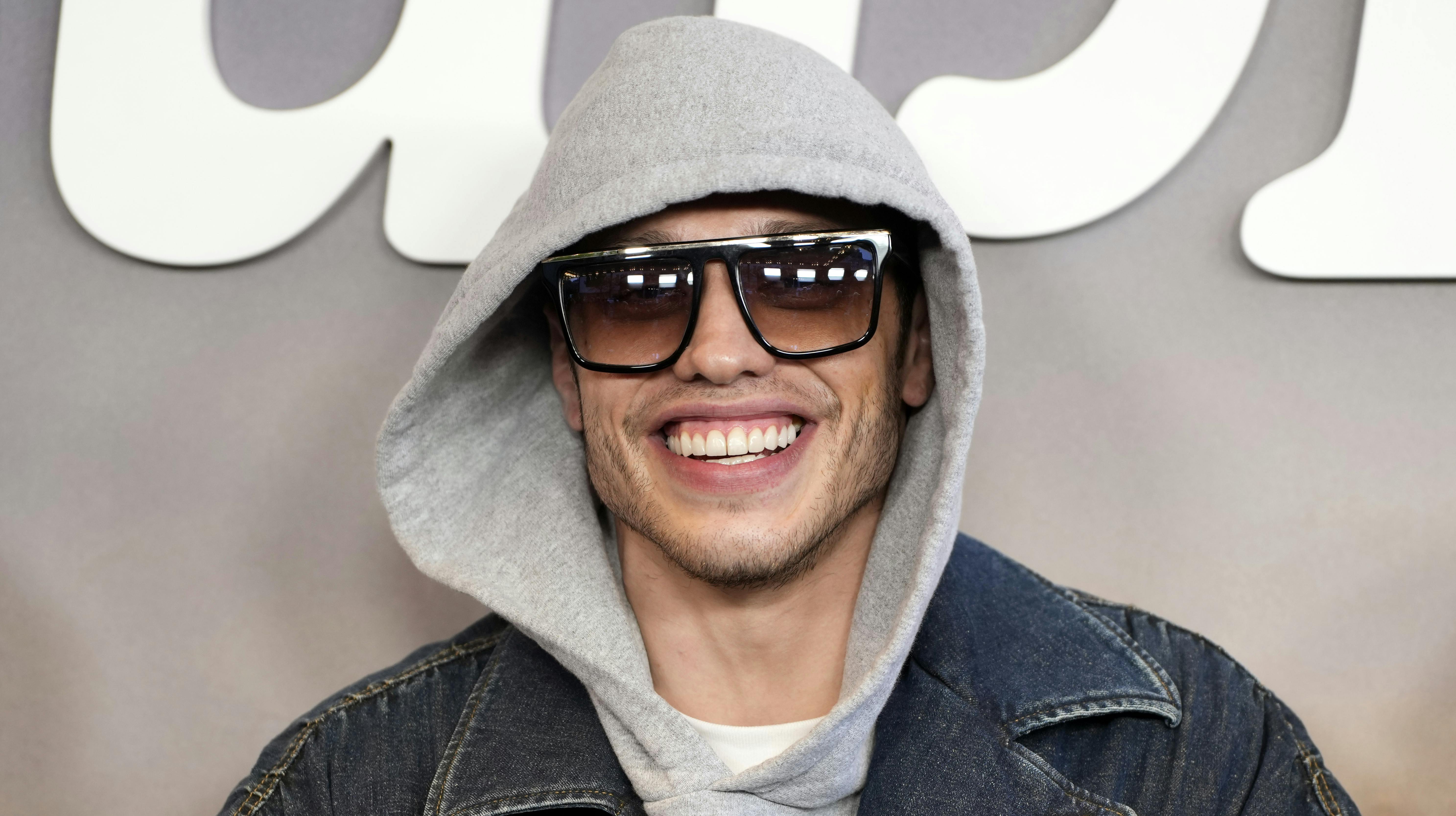 Pete Davidson attends Peacock's "Bupkis" premiere at the Apollo Theater on Thursday, April 27, 2023, in New York. (Photo by Charles Sykes/Invision/AP)