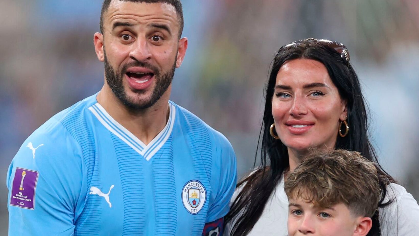 Kyle Walker er blevet forladt af konen Annie Kilner.&nbsp;