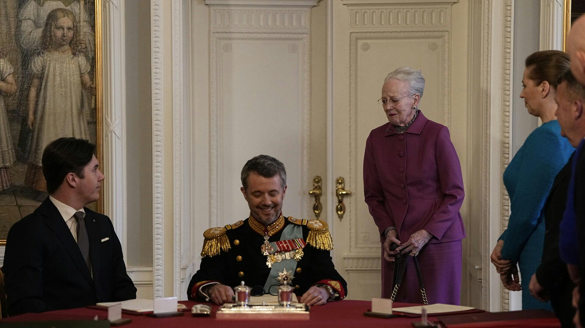 Et historisk øjeblik.