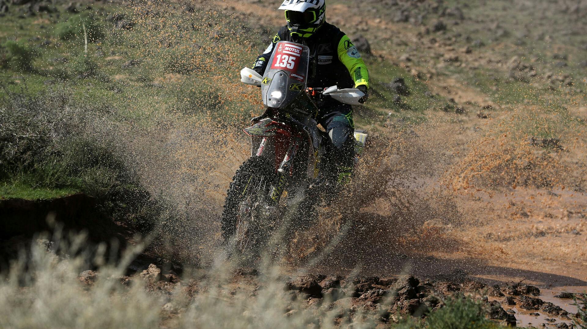 Carles Falcon er afgået ved døren, en uge efter han styrtede i Dakar Rally.