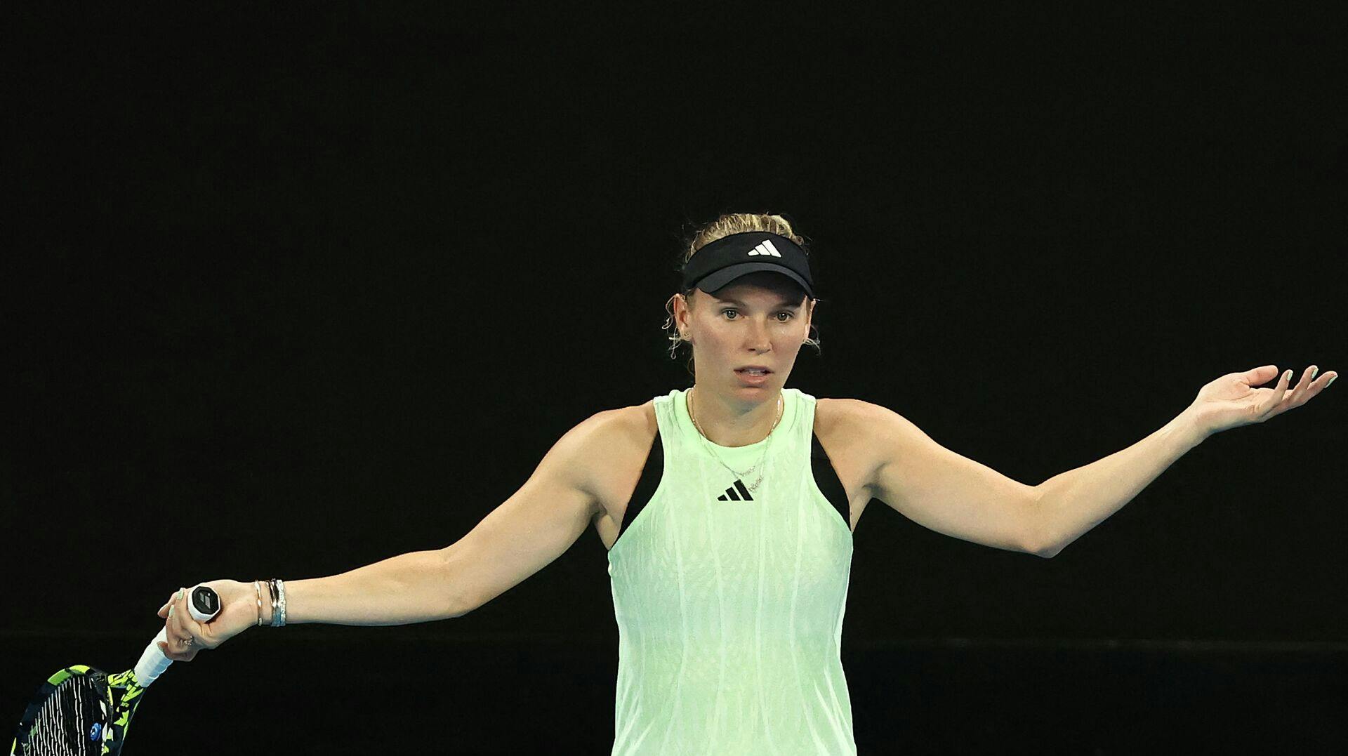 Wozniacki følte ikke, at hun spillede en dårlig kamp. 