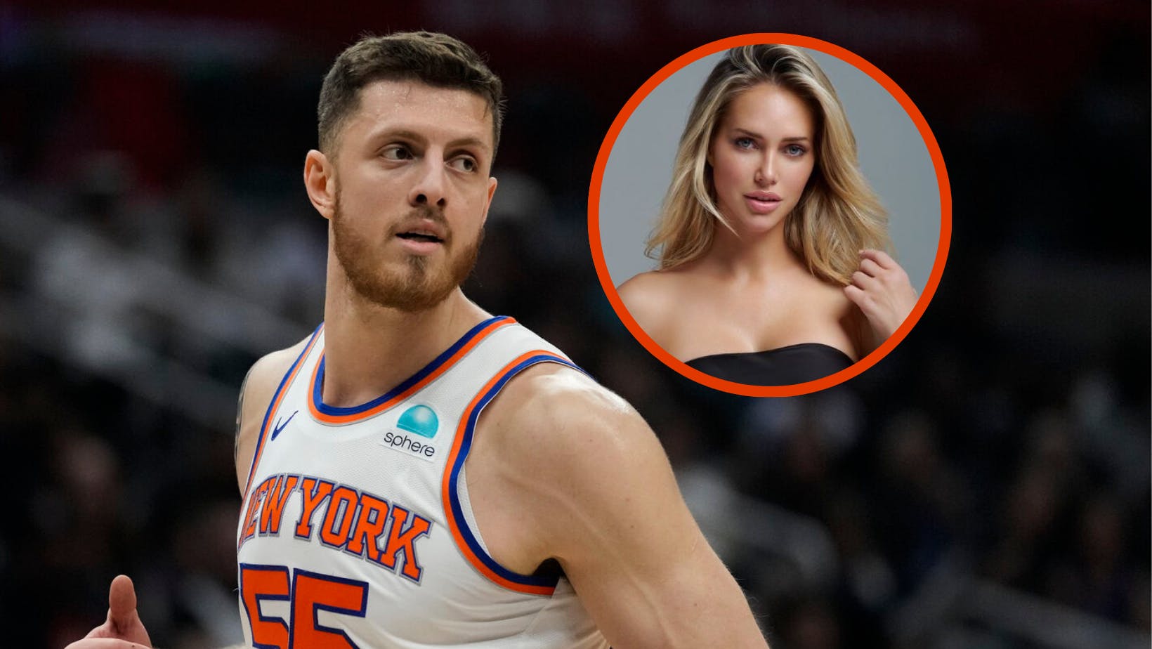 New York Knicks centeren Isaiah Hartenstein skal være far.