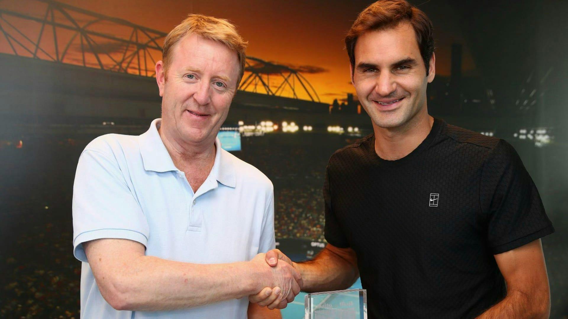 Mike Dickson var højt respekteret i tennismiljøet.